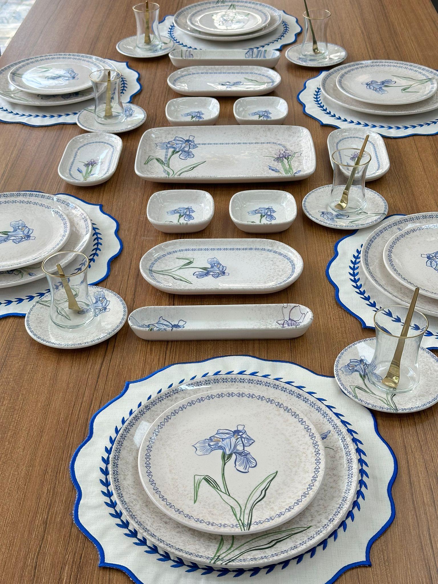 Kahvaltı Takımı 47 Parça 6 Kişilik Lily