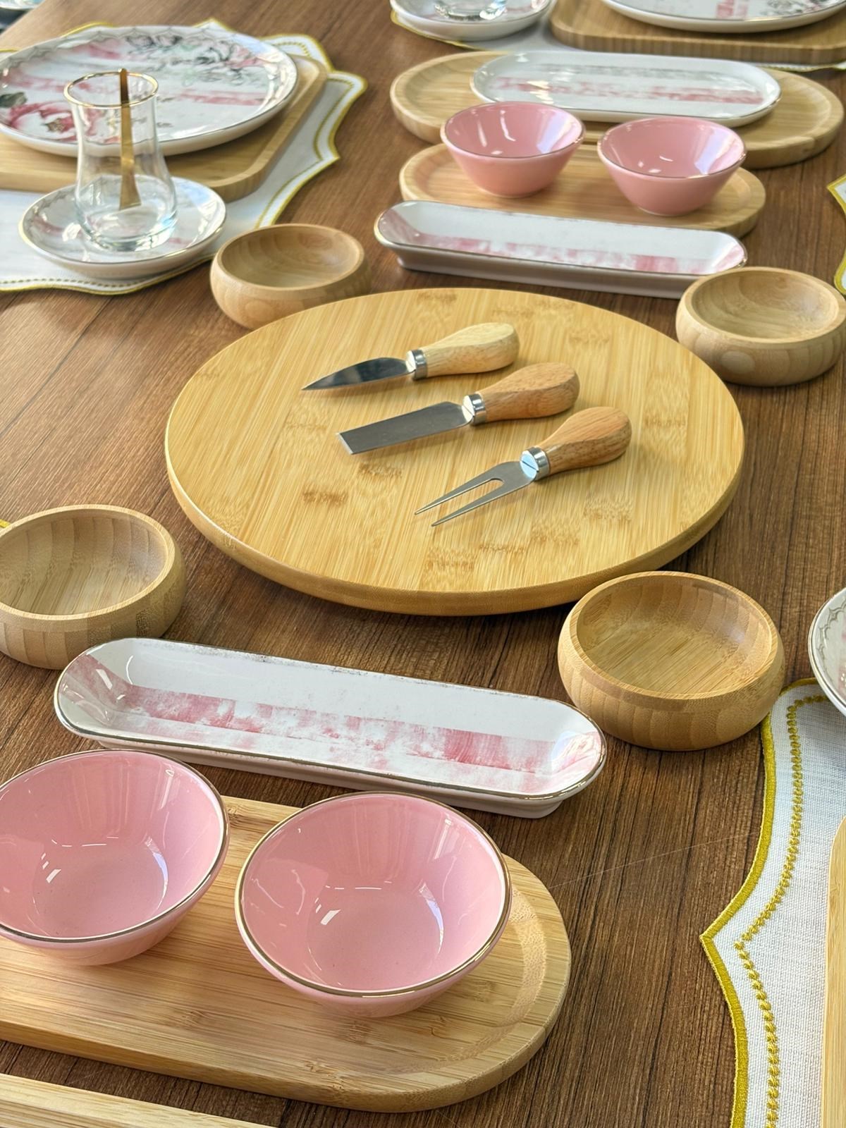 Kahvaltı Takımı 50 Parça 6 Kişilik Bambu Dream