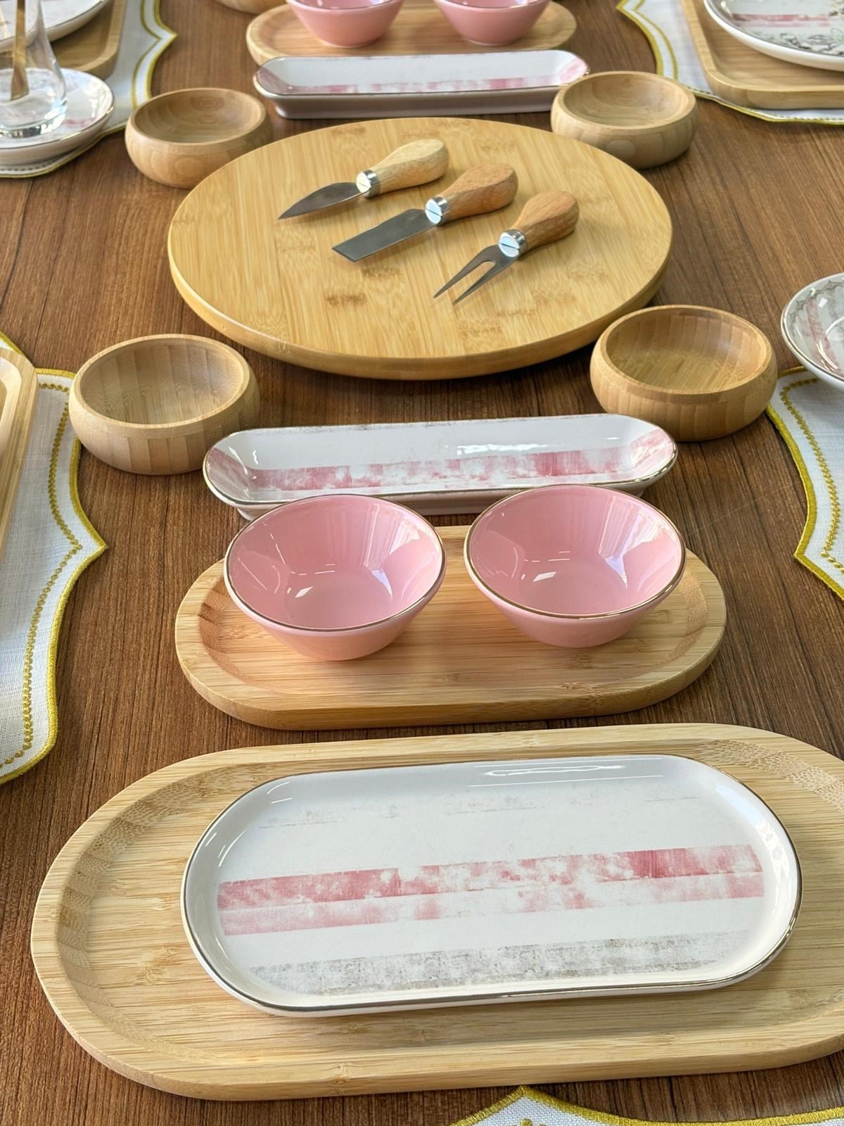 Kahvaltı Takımı 50 Parça 6 Kişilik Bambu Dream
