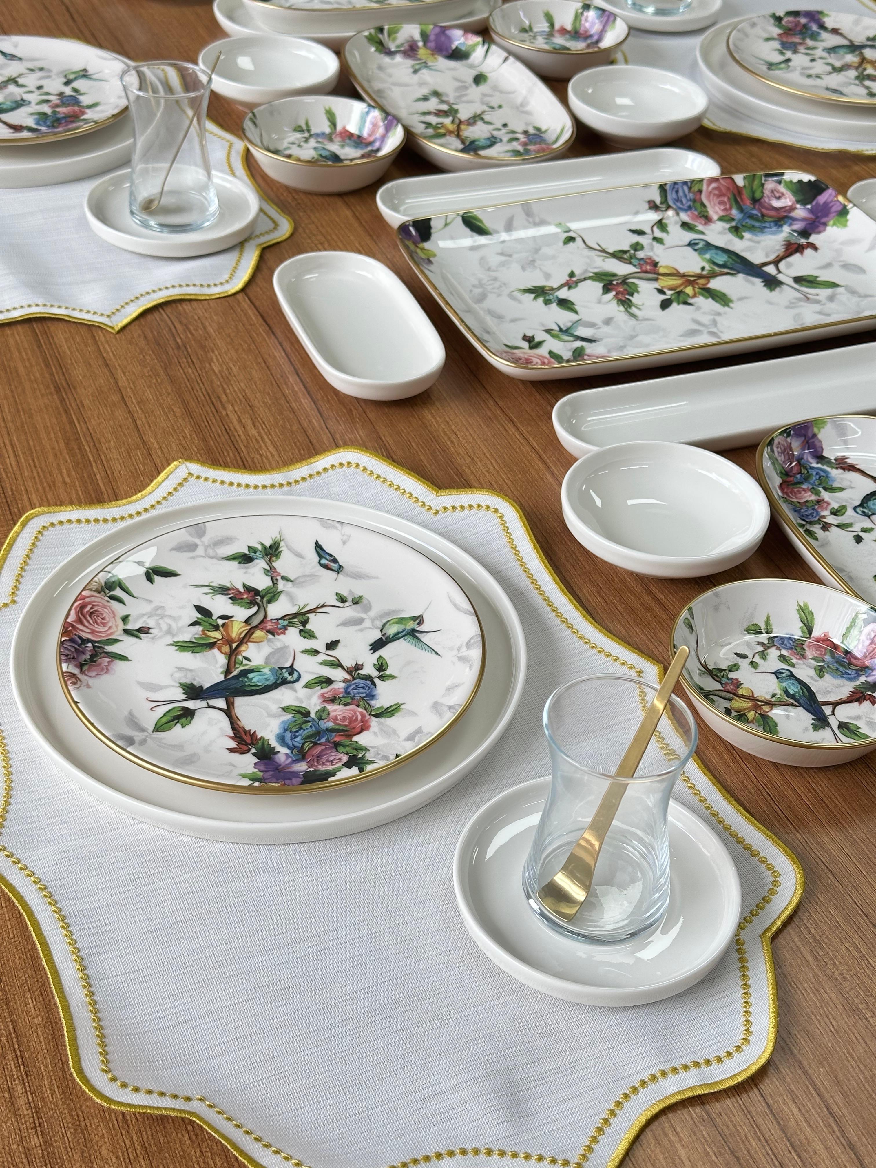 Kahvaltı Takımı 52 Parça 6 Kişilik Flore