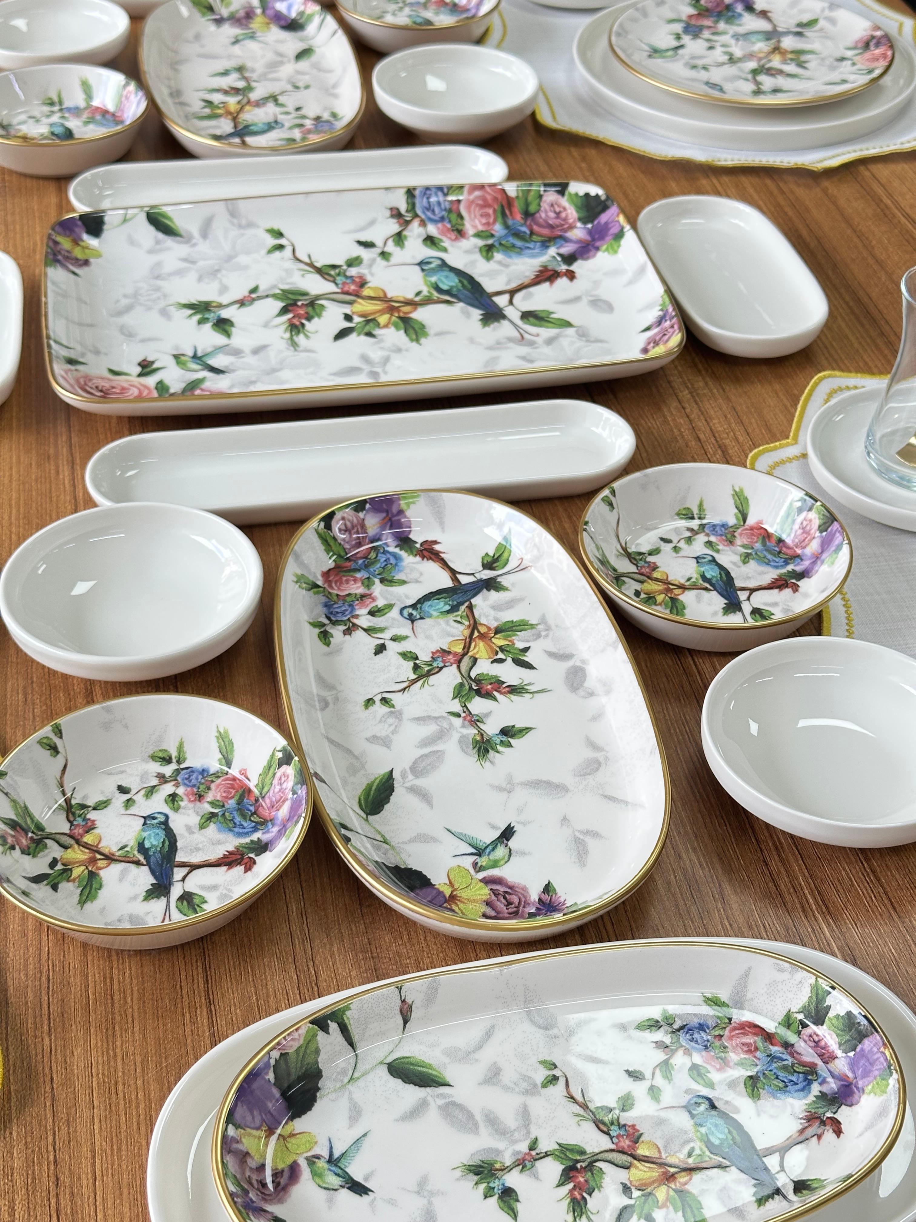 Kahvaltı Takımı 52 Parça 6 Kişilik Flore