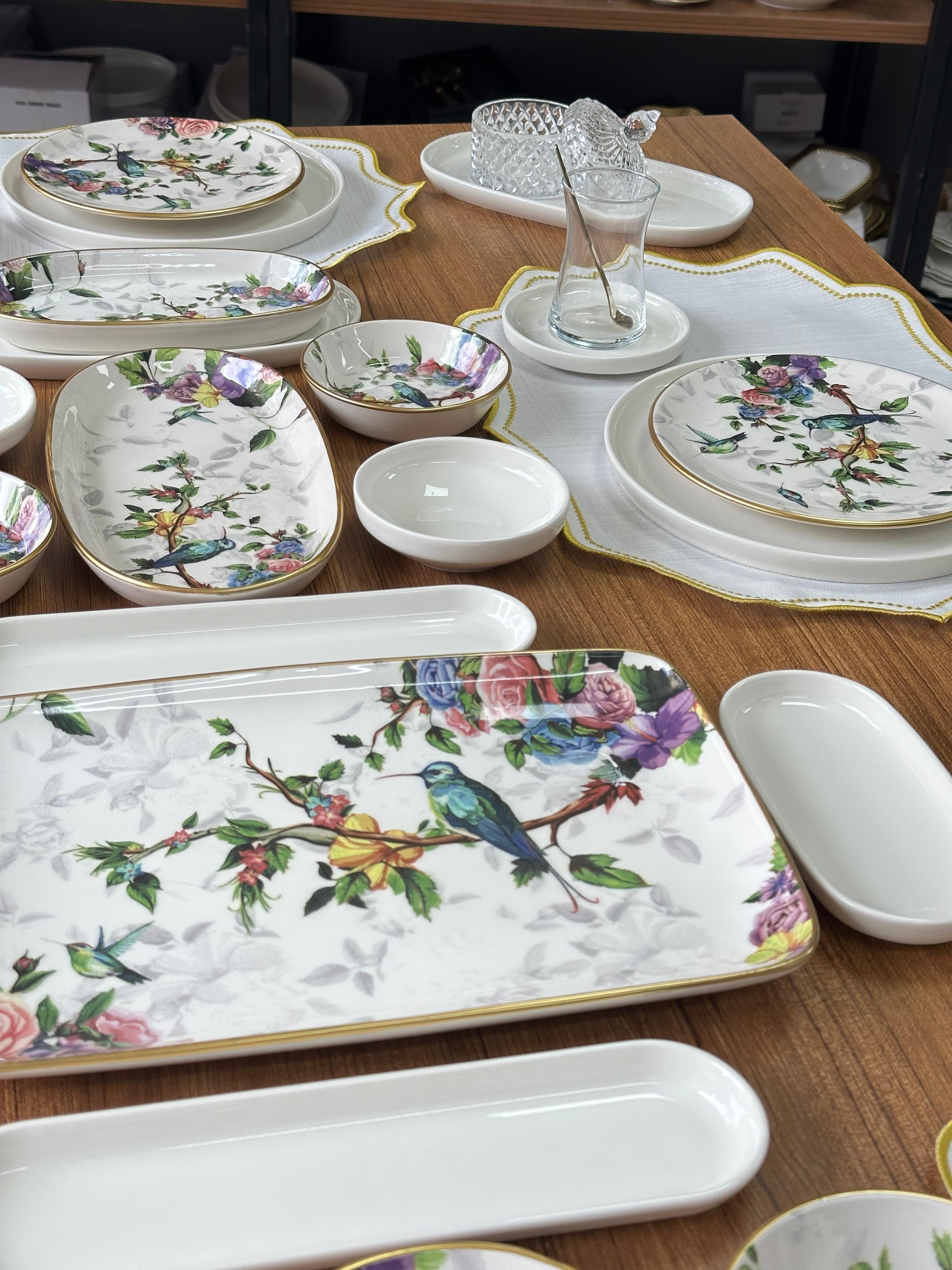 Kahvaltı Takımı 52 Parça 6 Kişilik Flore