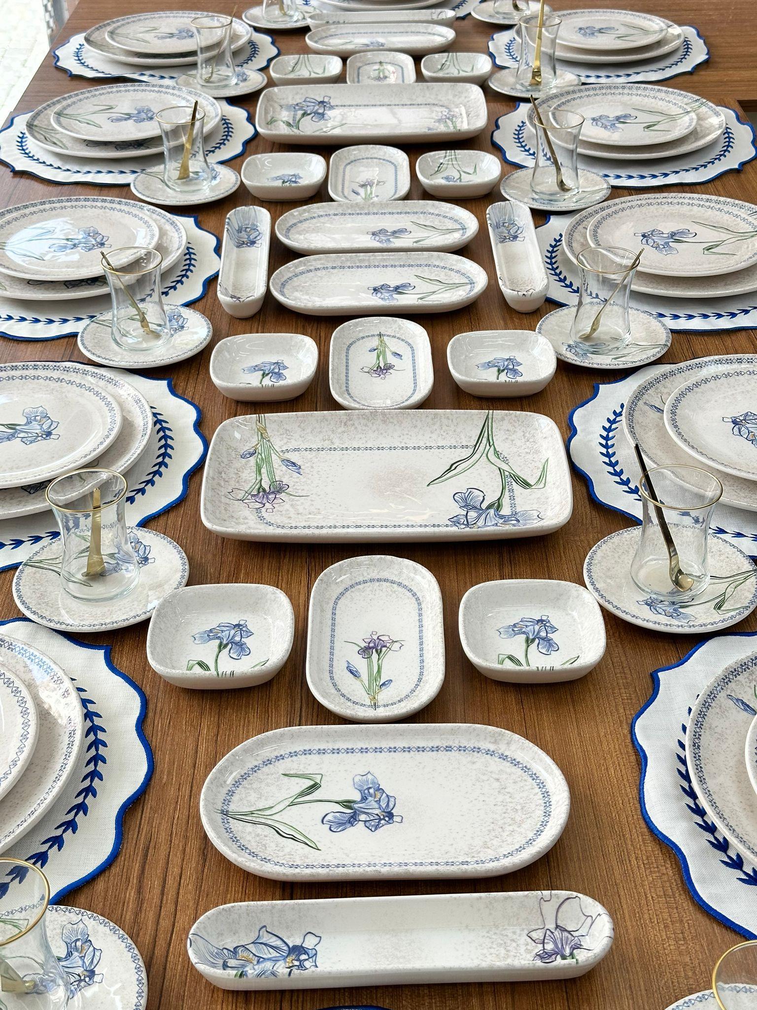 Kahvaltı Takımı 94 Parça 12 Kişilik Lily