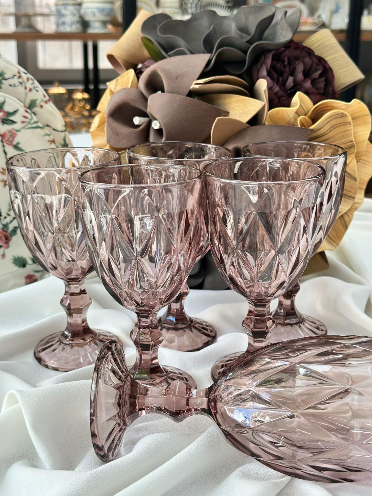 Kristal Mürdüm 6'lı Kadeh