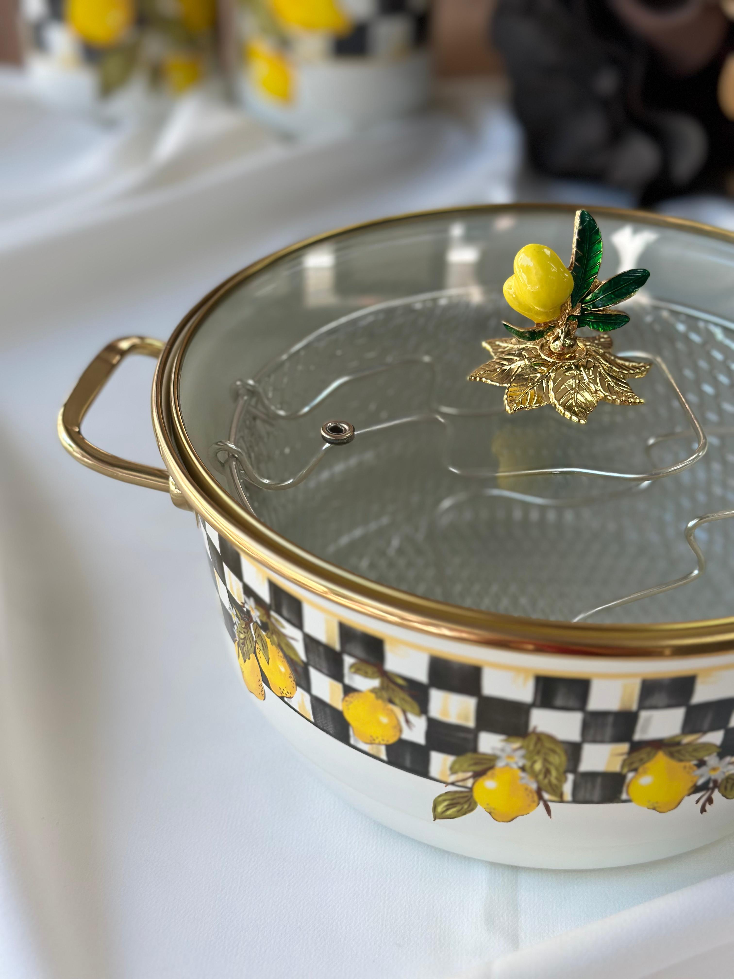 Linda Emaye Kızartma Tenceresi 22 Cm