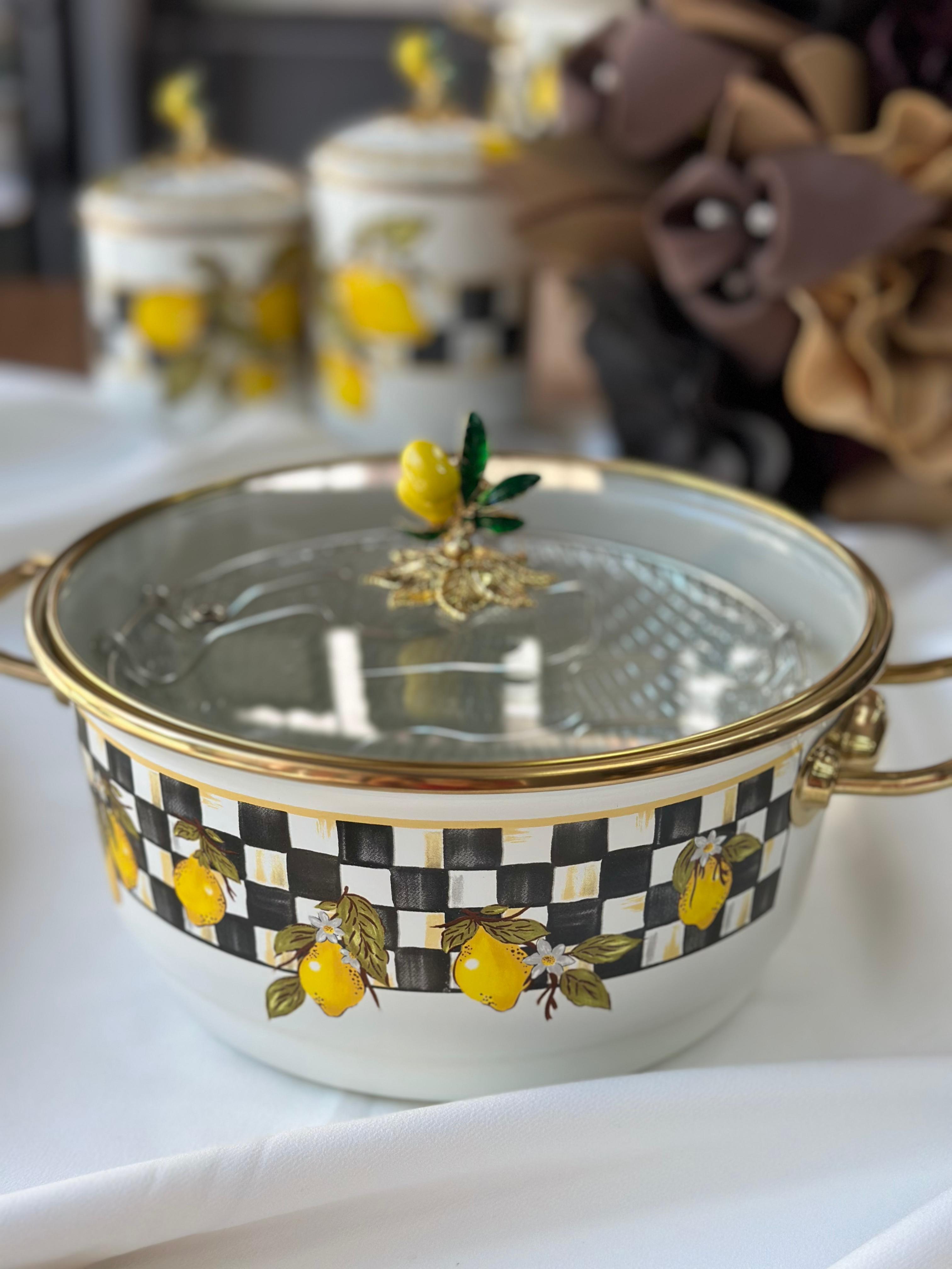 Linda Emaye Kızartma Tenceresi 22 Cm