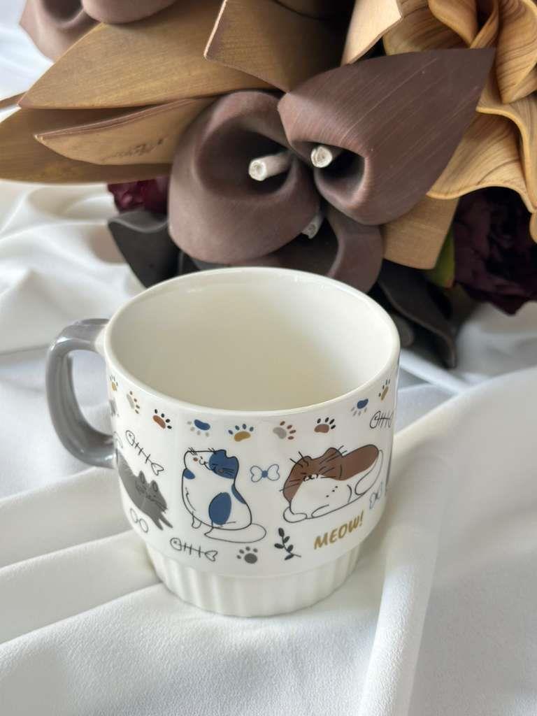 Porselen Çay Kahve Kupası 340ML -MD10