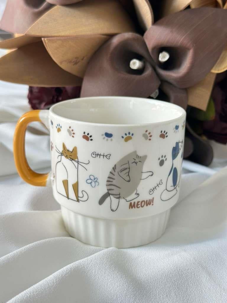 Porselen Çay Kahve Kupası 340ML -MD12