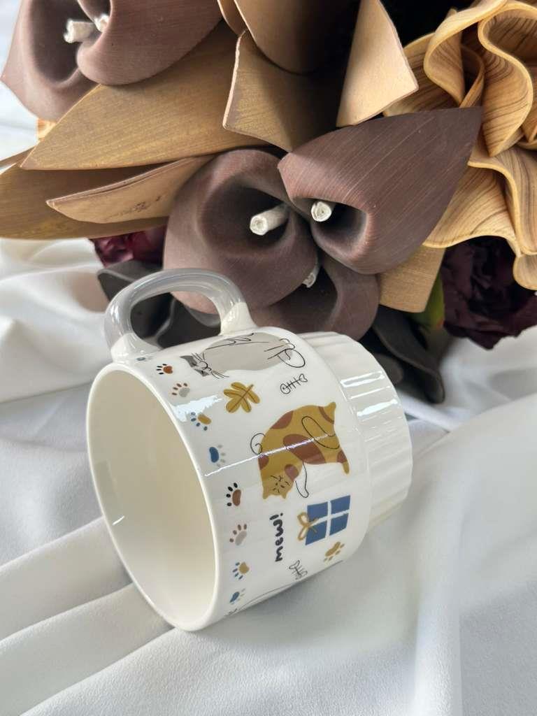 Porselen Çay Kahve Kupası 340ML -MD7