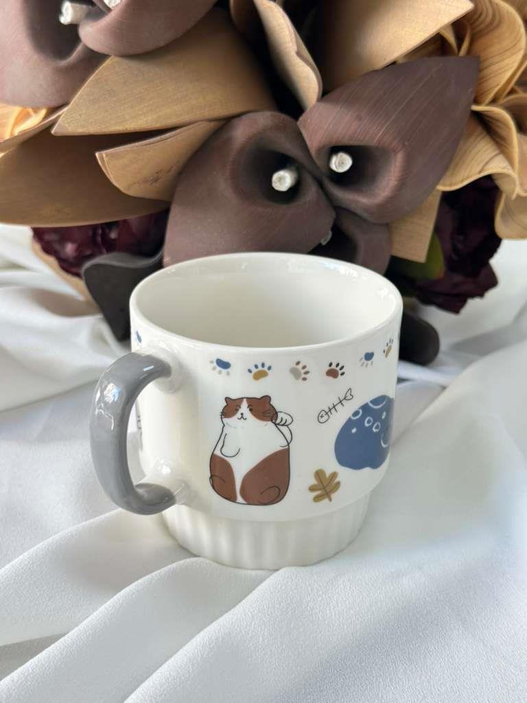 Porselen Çay Kahve Kupası 340ML -MD7