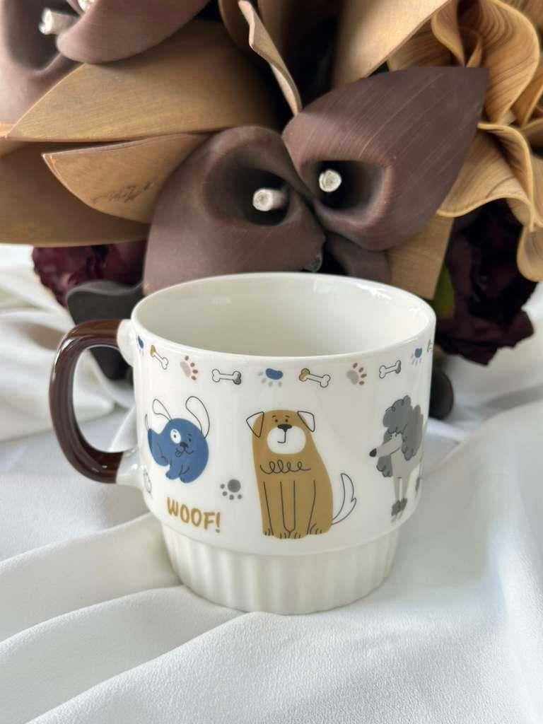 Porselen Çay Kahve Kupası 340ML -MD8