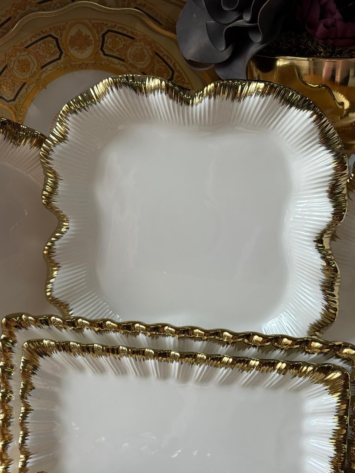 Sofya 7 Parça Gold Servis Seti