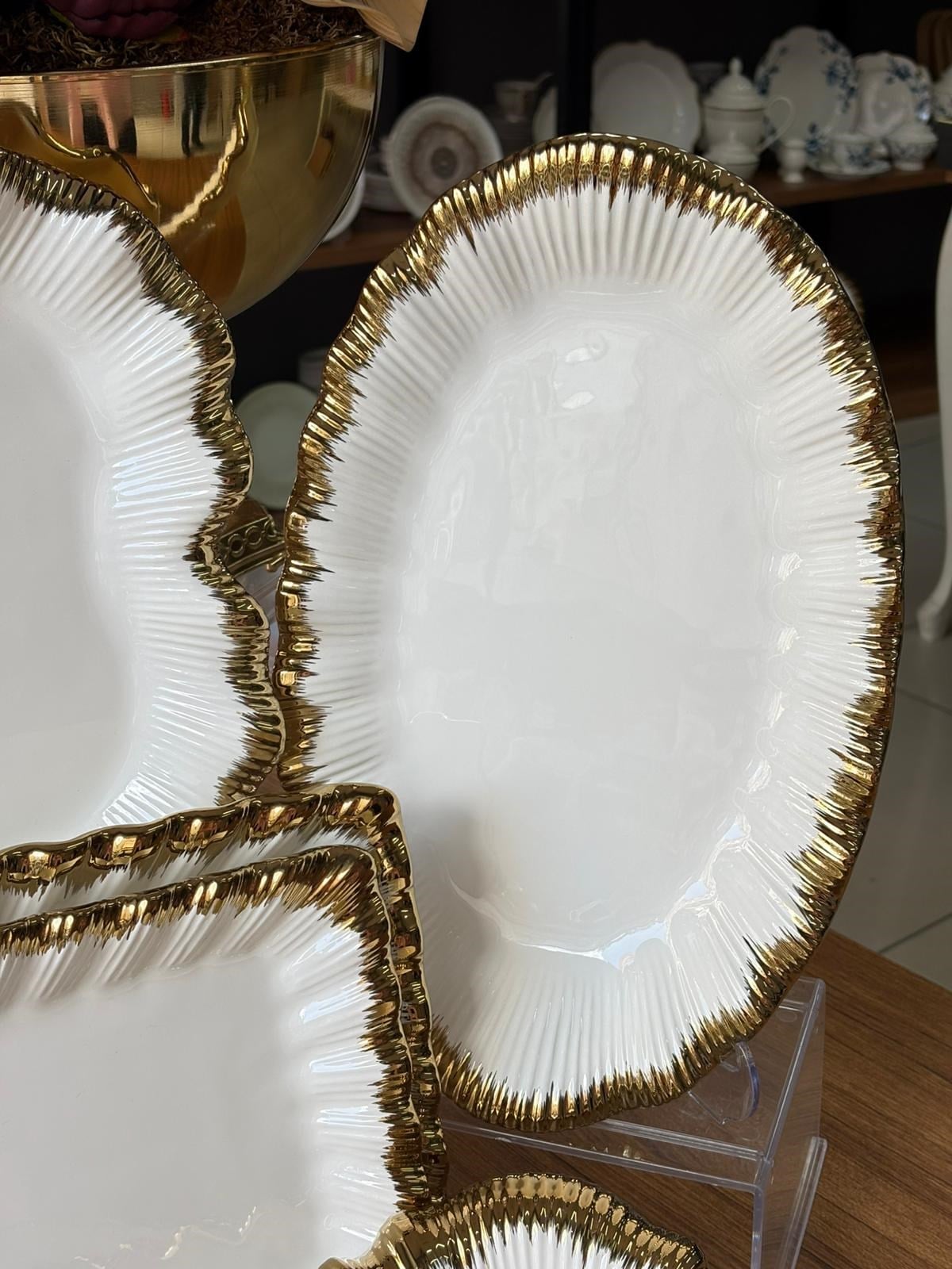 Sofya 7 Parça Gold Servis Seti
