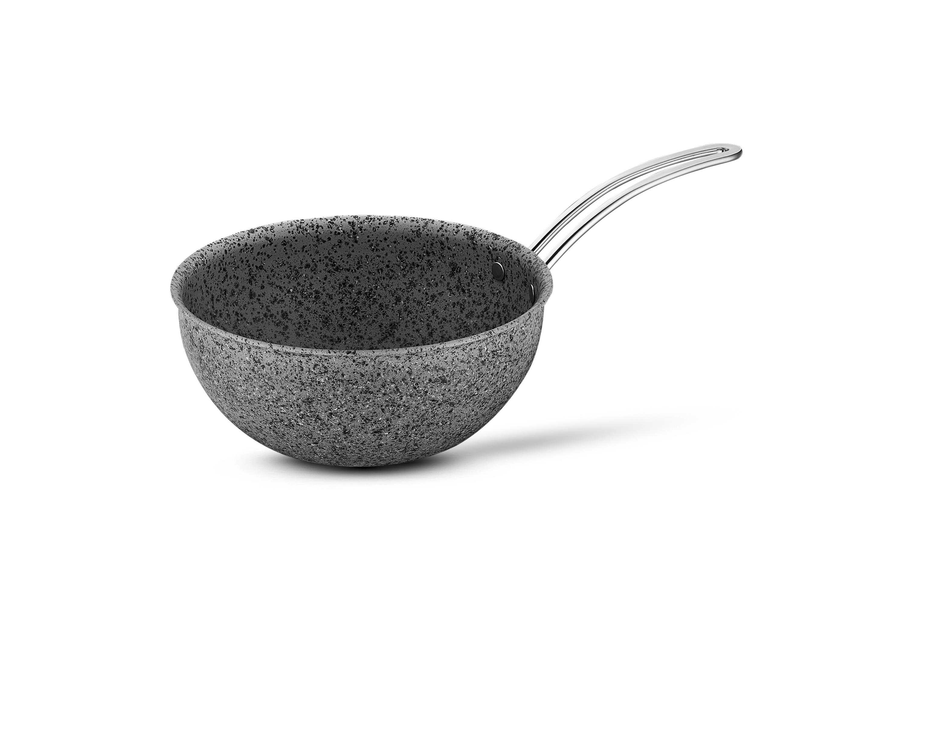 Stone-Age 26 cm Çizilmez Yanmaz Yapışmaz İndüksiyon Wok tava