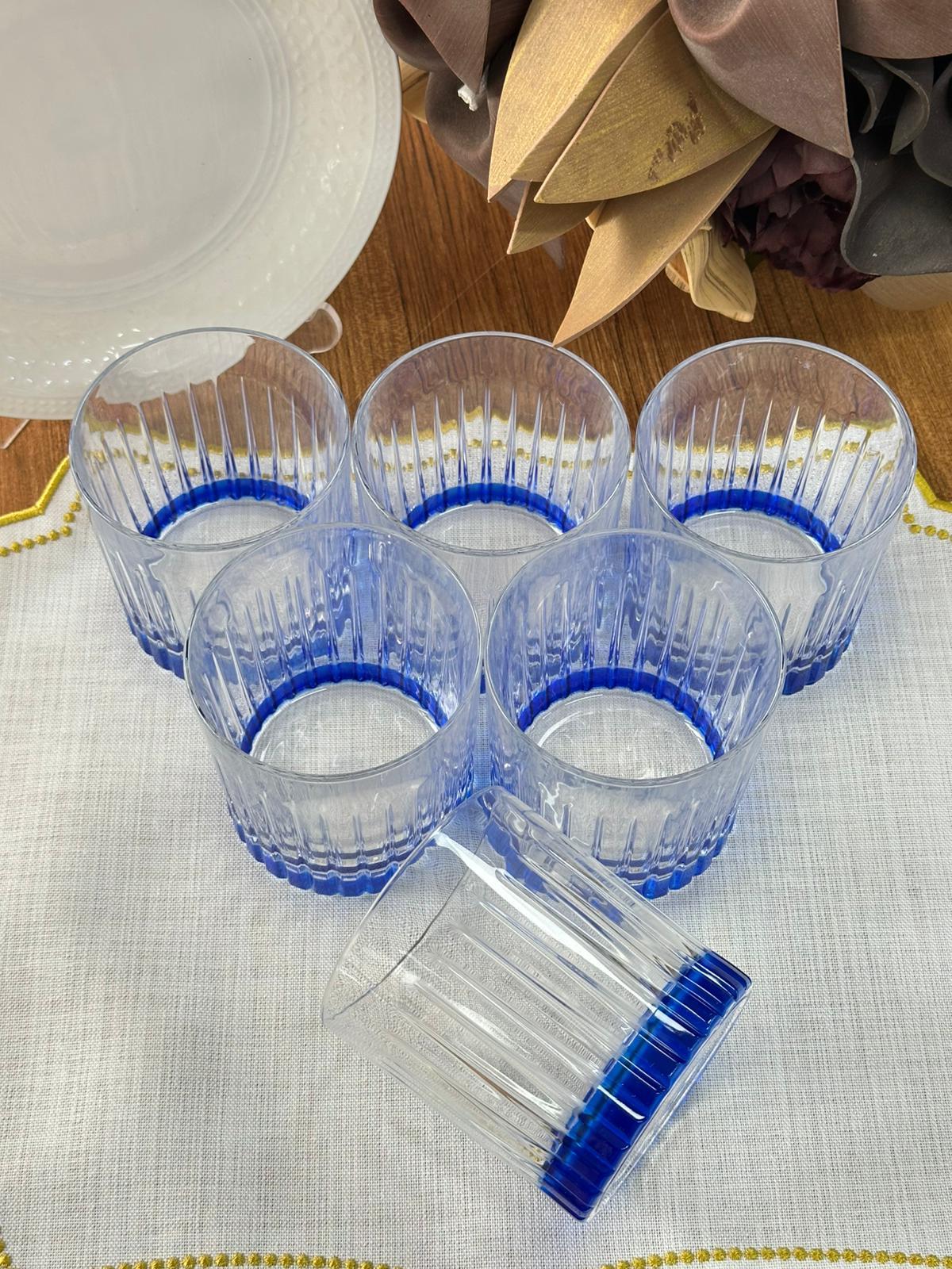 Timeless Mavi 6'lı Su Bardağı