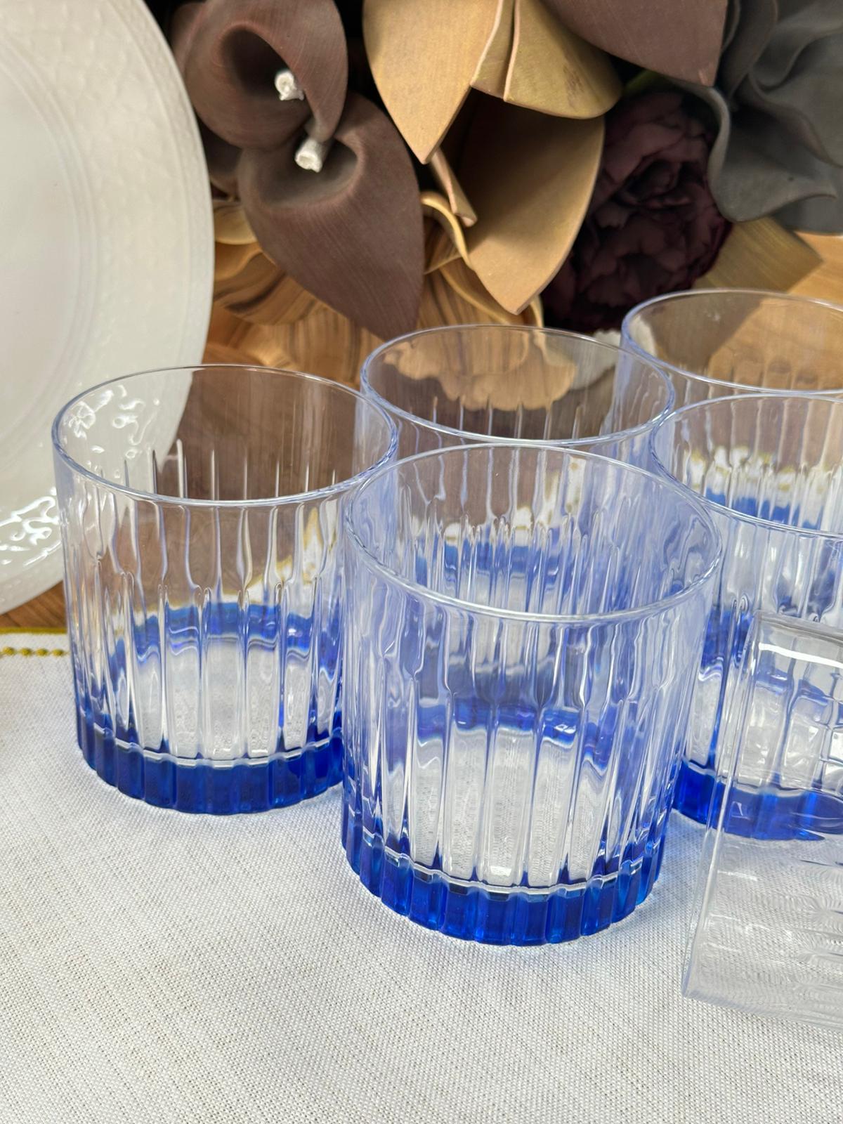 Timeless Mavi 6'lı Su Bardağı