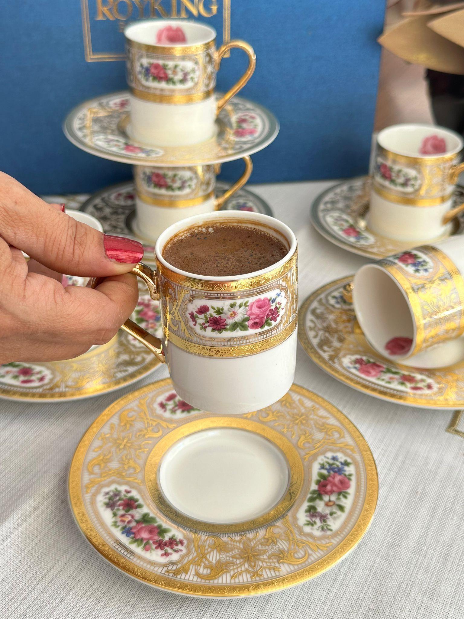 Türk Kahve Fincanı Dream 6 Kişilik 12 Parça