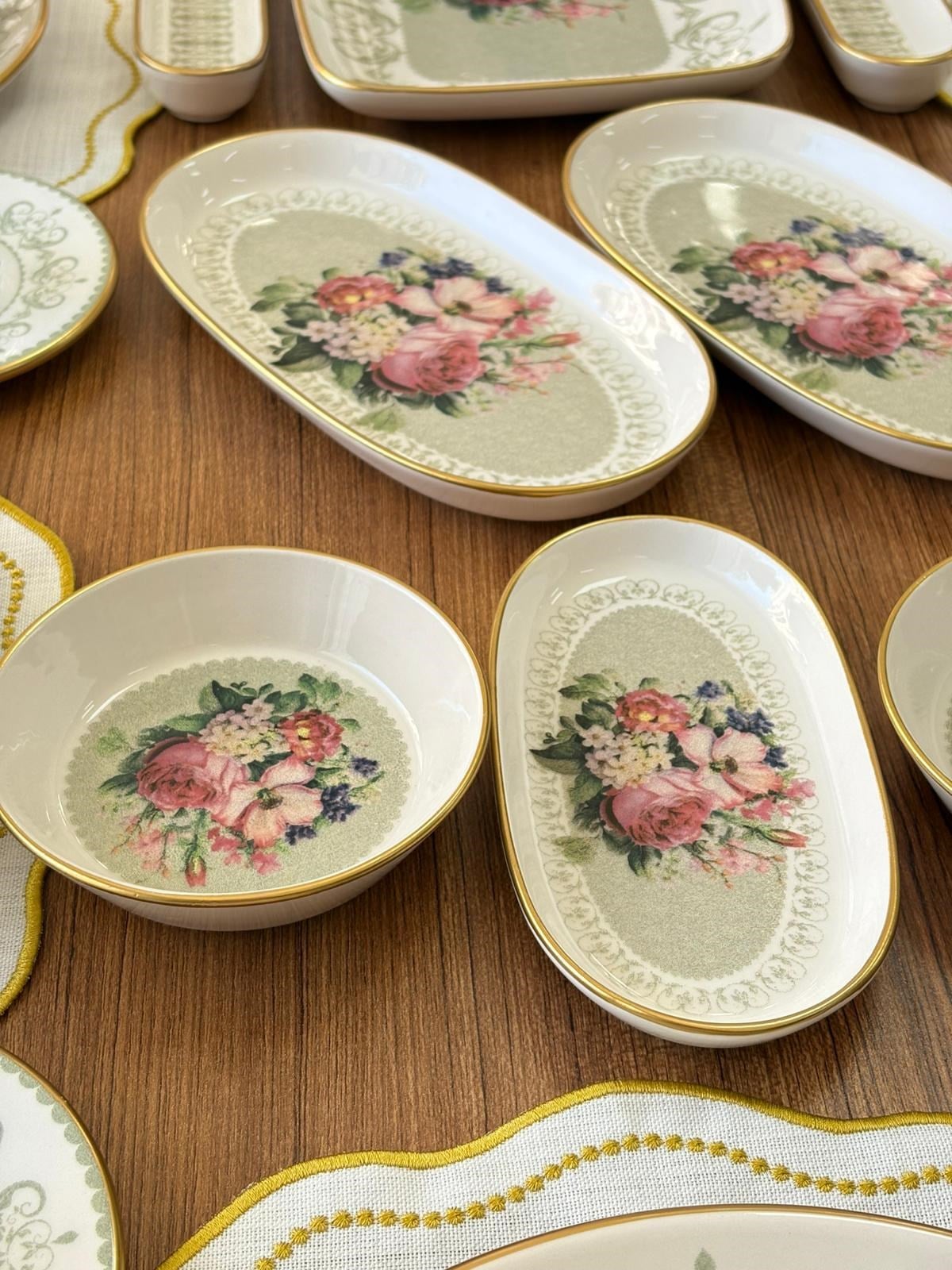 Yemek & Kahvaltı Seti 106 Parça 12 Kişilik Glorya