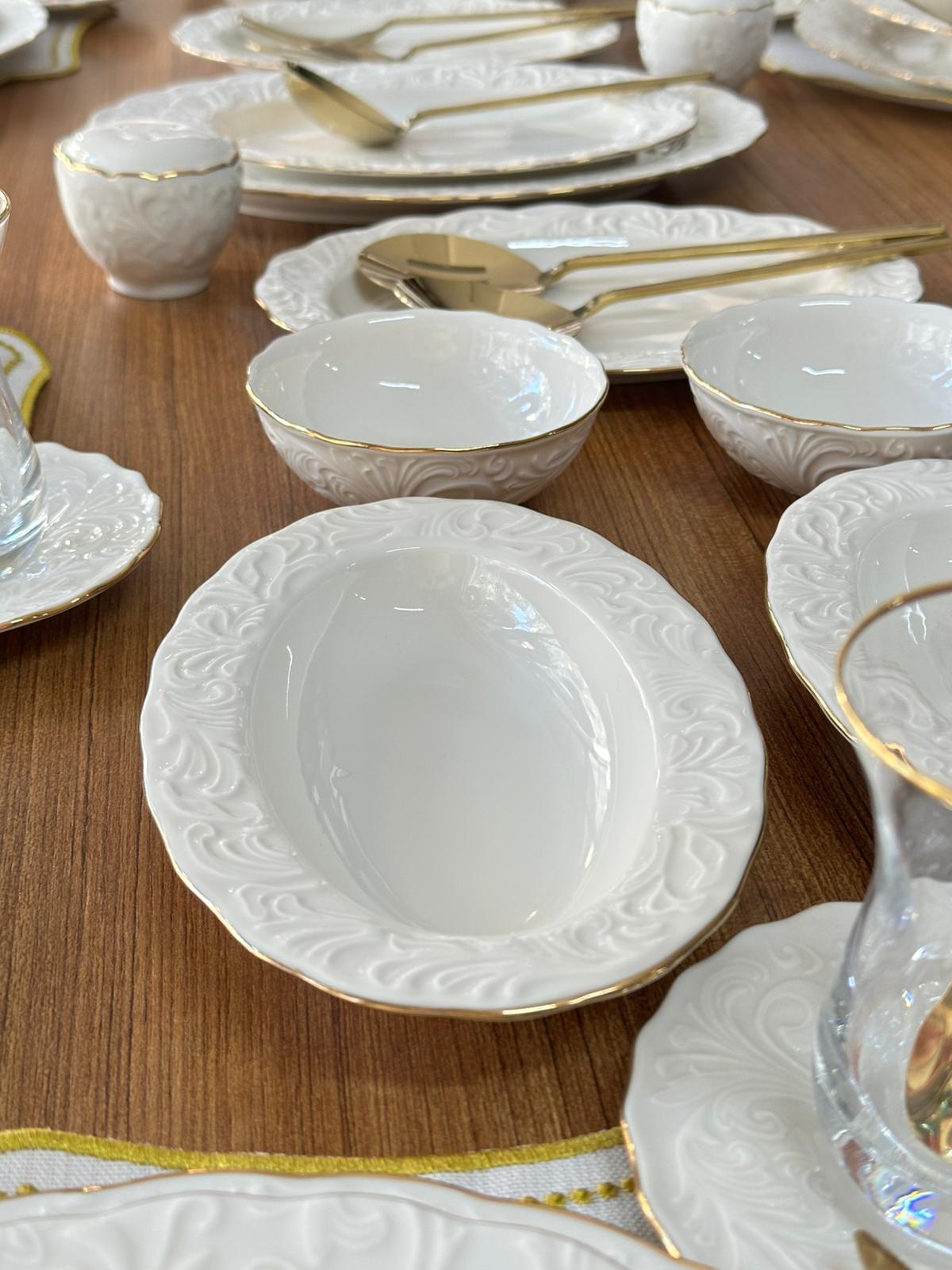 Yemek & Kahvaltı Takımı 213 Parça 12 Kişilik Rose