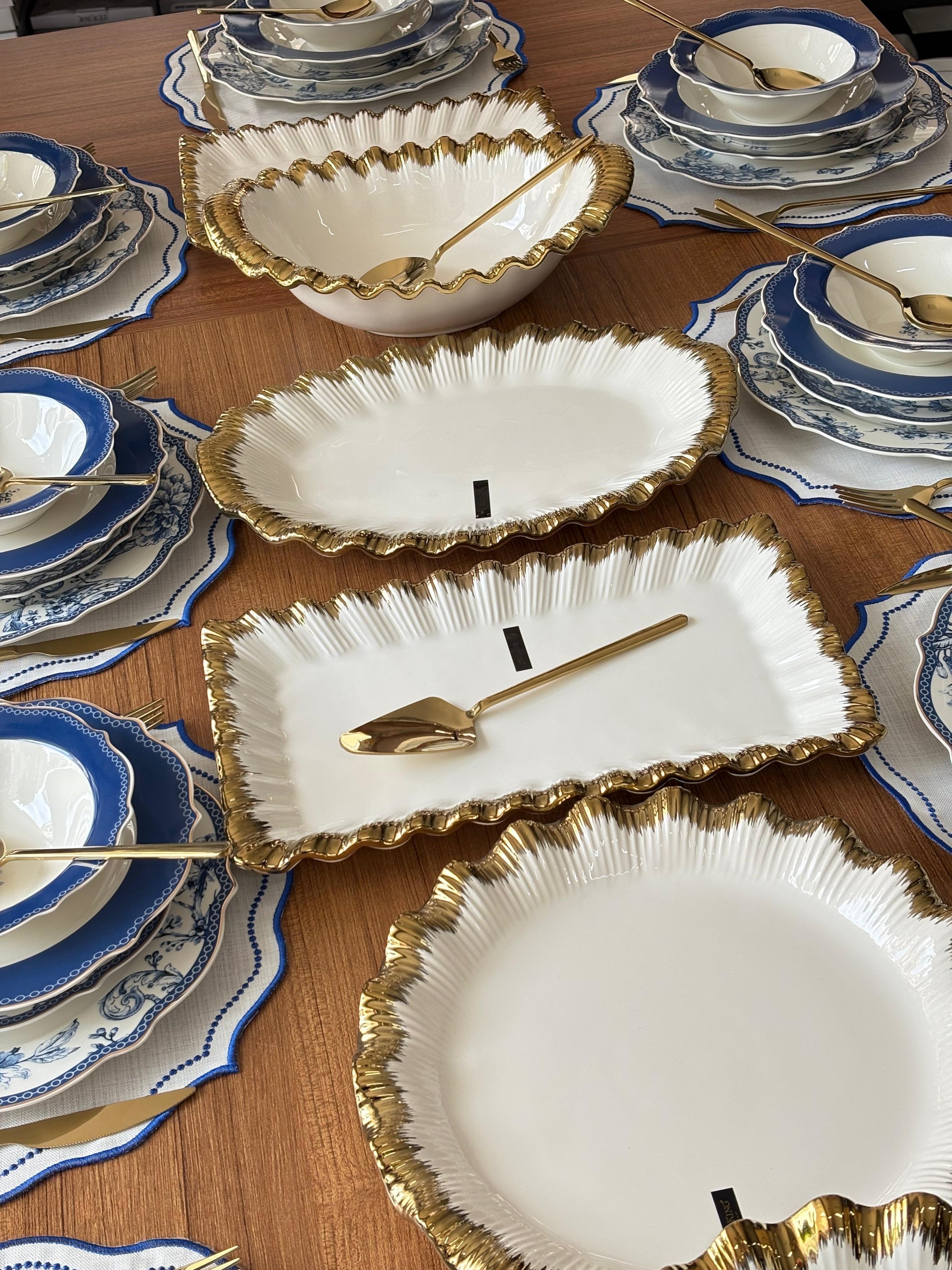 Yemek Takımı 156 Parça 12 Kişilik Blue Life