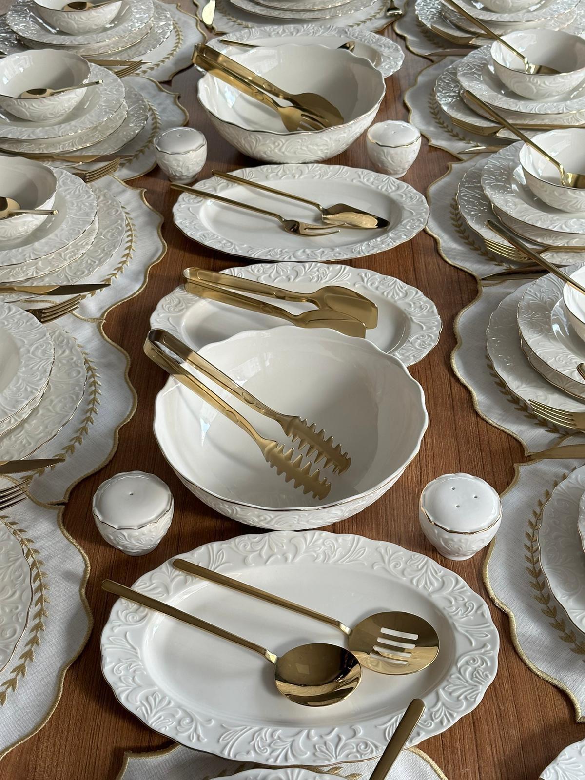 Yemek Takımı 162 Parça 12 Kişilik Rose