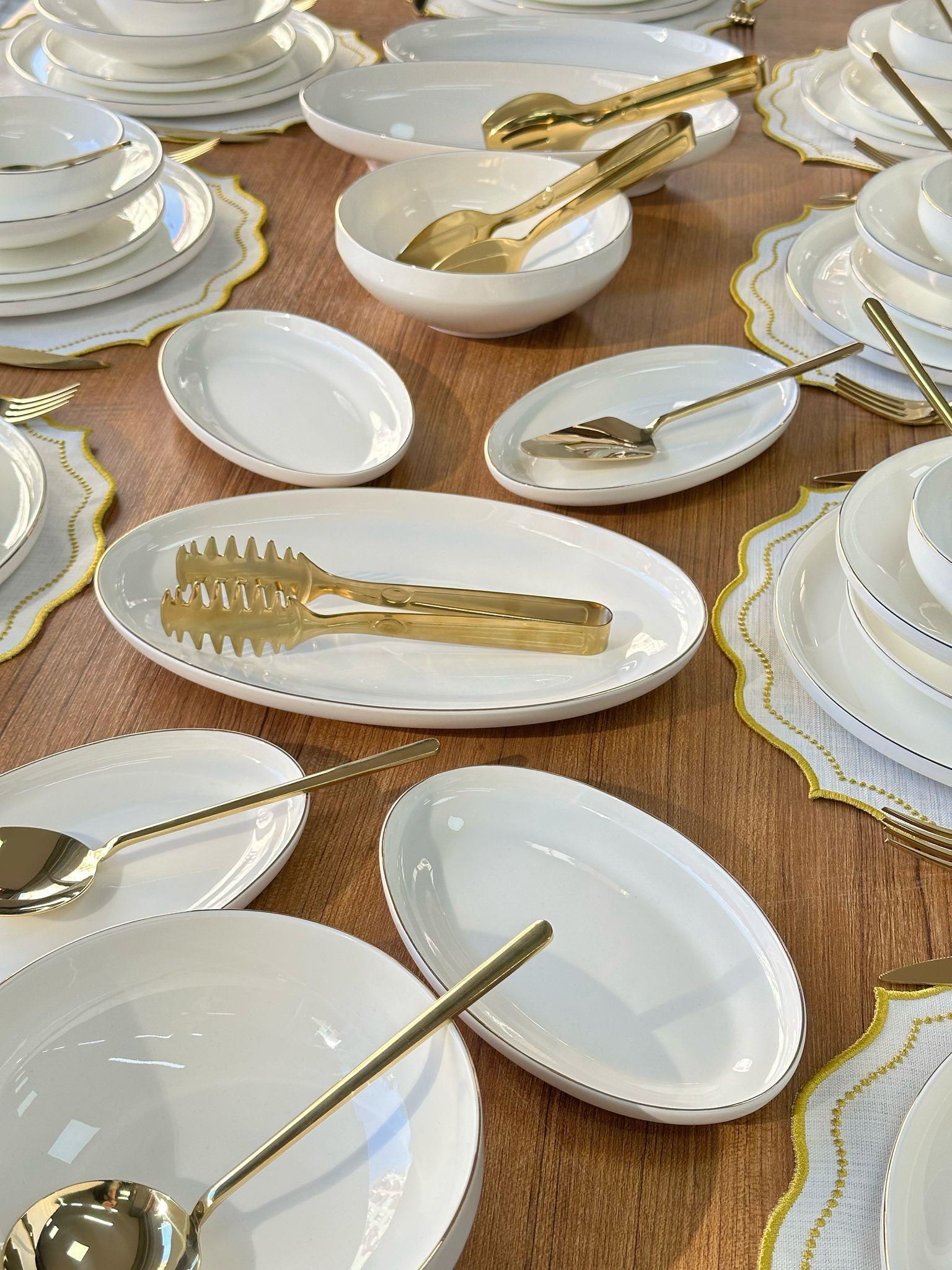 Yemek Takımı 163 Parça 12 Kişilik Bella Gold