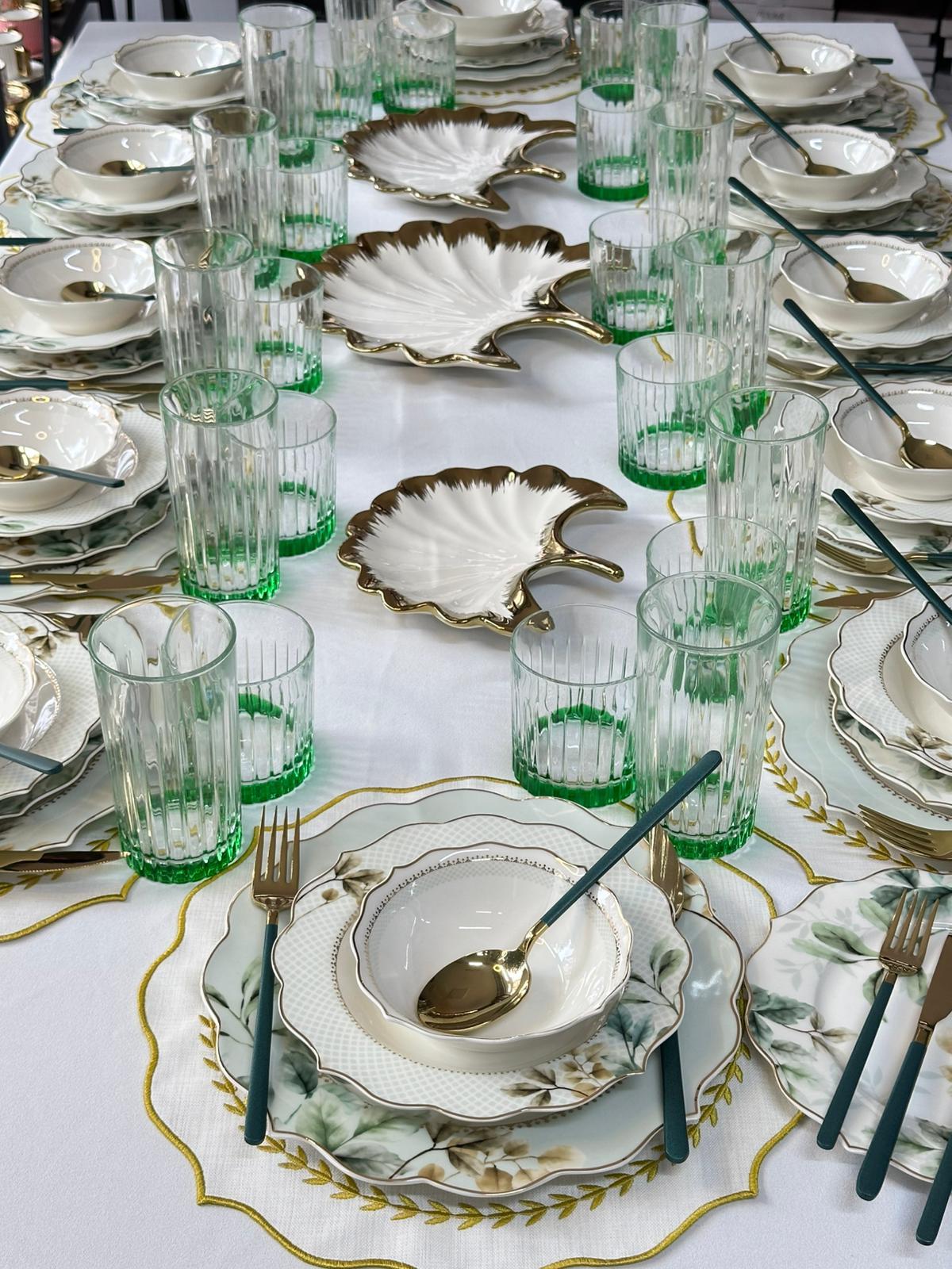 Yemek Takımı 171 Parça 12 Kişilik Begonia