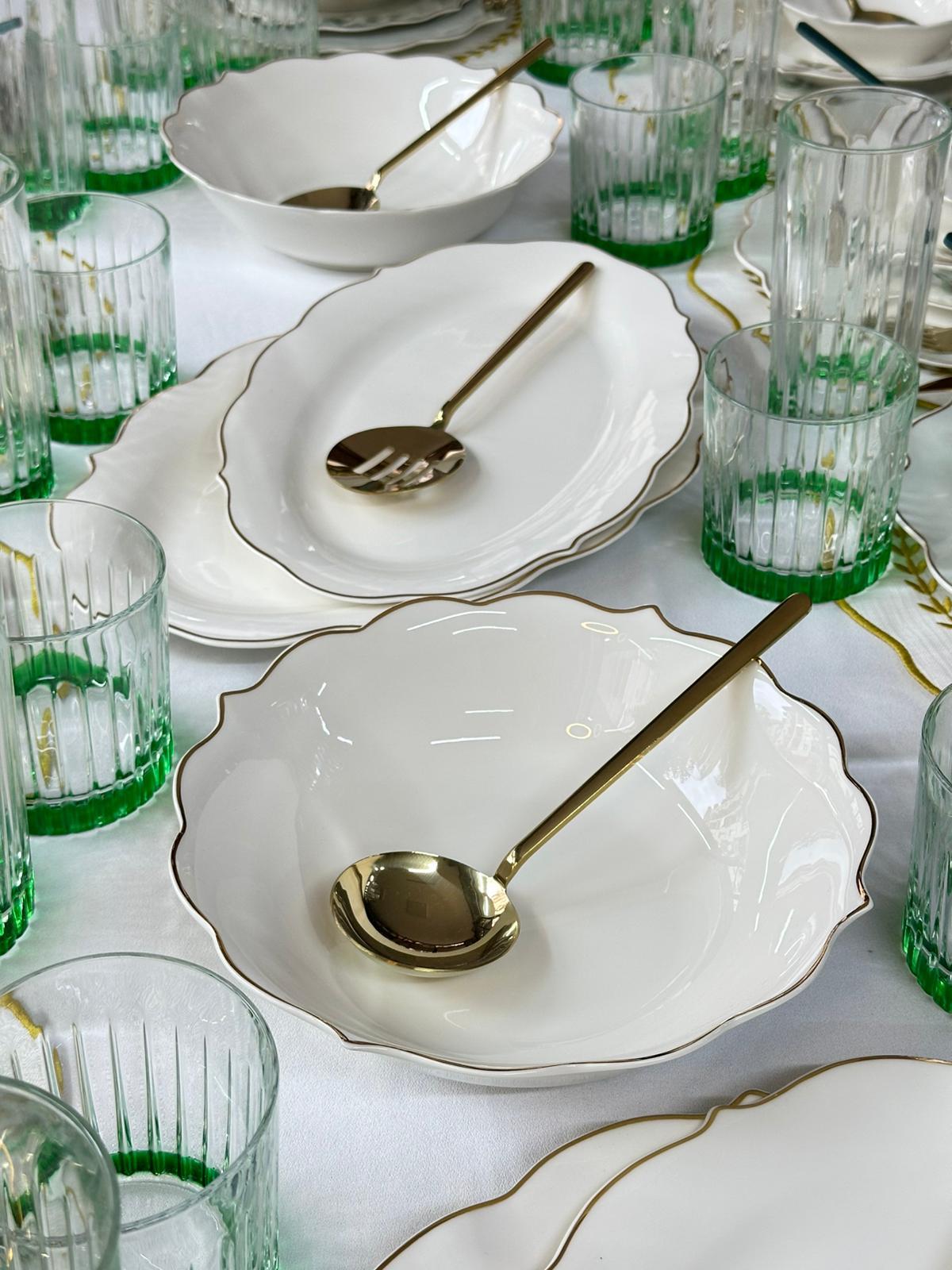 Yemek Takımı 181 Parça 12 Kişilik Begonia