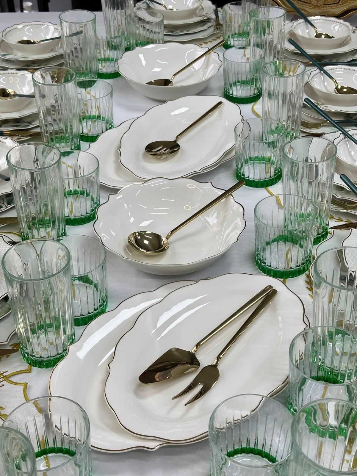 Yemek Takımı 181 Parça 12 Kişilik Begonia