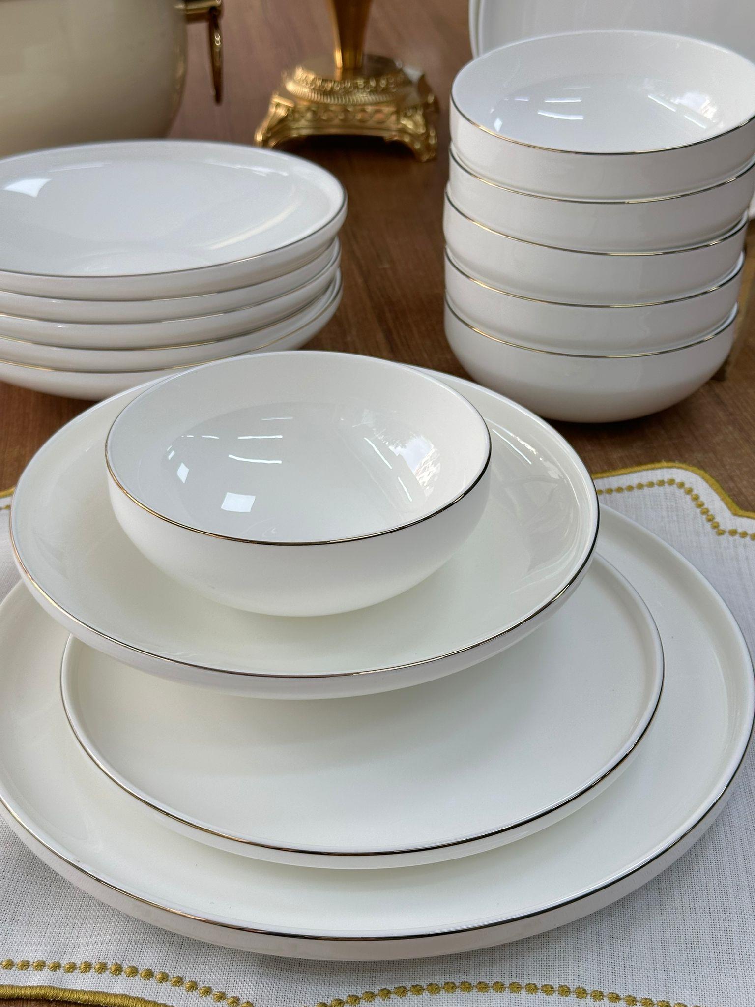 Yemek Takımı 24 Parça 6 Kişilik Bella Gold