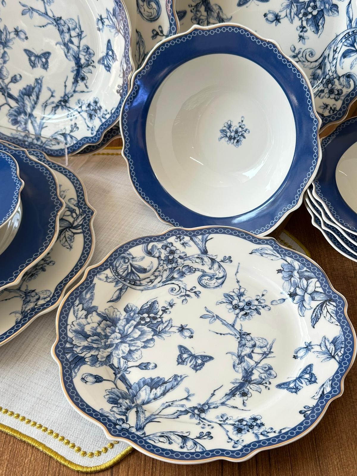 Yemek Takımı 24 Parça 6 Kişilik Blue Life