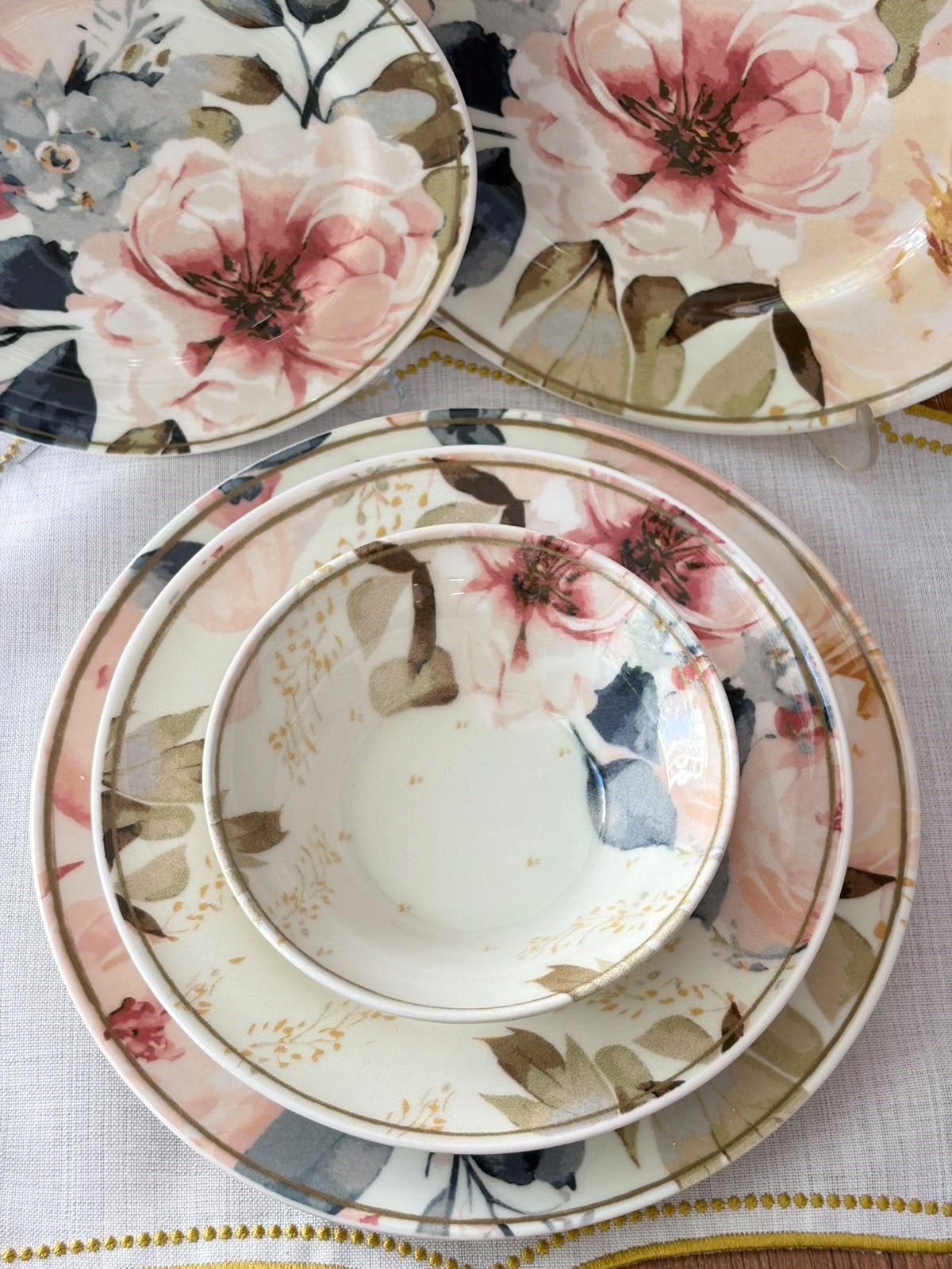 Yemek Takımı 24 Parça 6 Kişilik Fleur