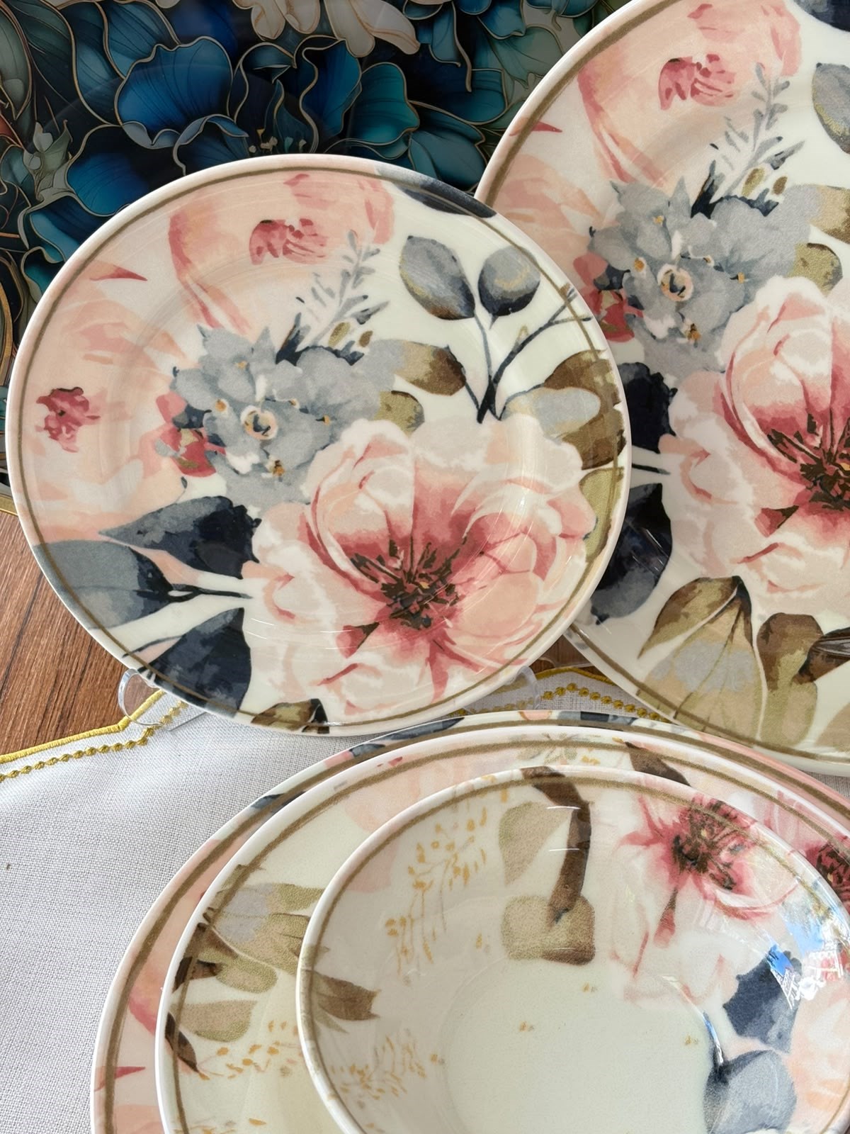 Yemek Takımı 24 Parça 6 Kişilik Fleur