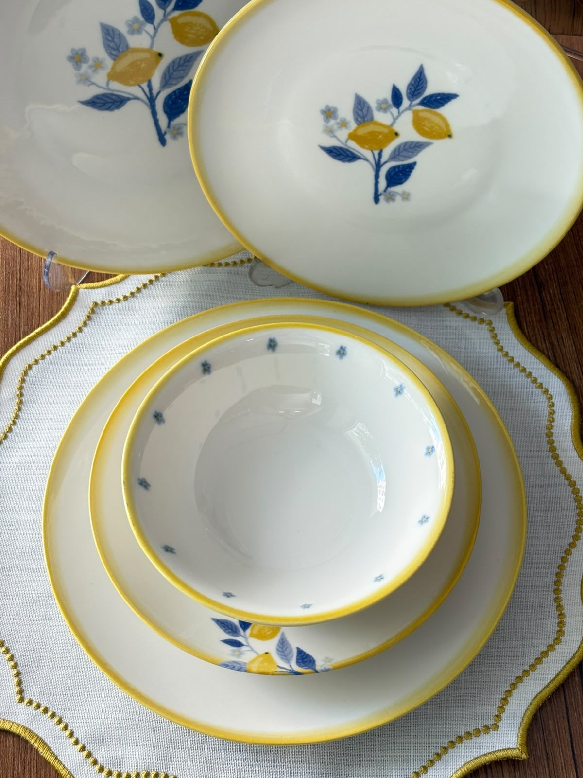 Yemek Takımı 24 Parça 6 Kişilik Lemon