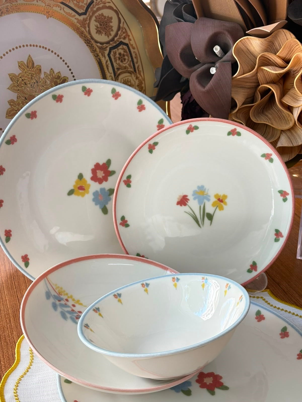 Yemek Takımı 24 Parça 6 Kişilik Liora