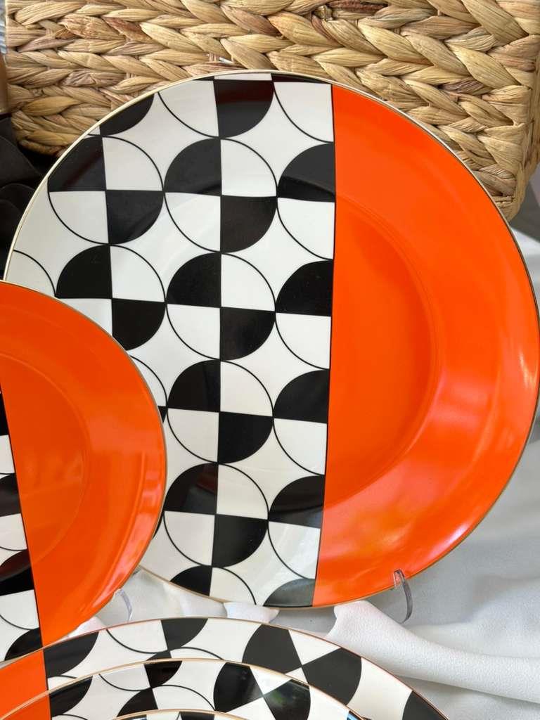 Yemek Takımı 24 Parça 6 Kişilik Sunset Aura