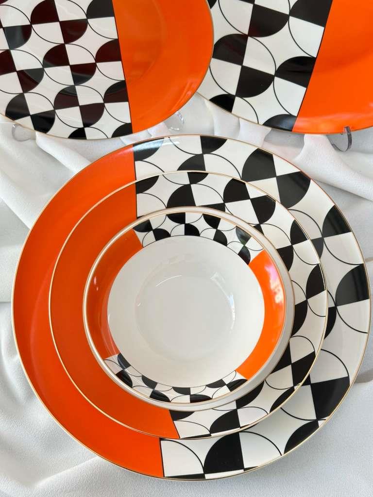 Yemek Takımı 24 Parça 6 Kişilik Sunset Aura