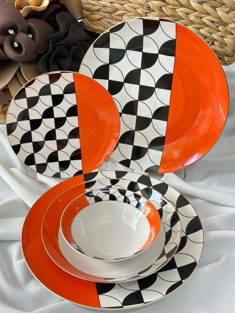 Yemek Takımı 24 Parça 6 Kişilik Sunset Aura