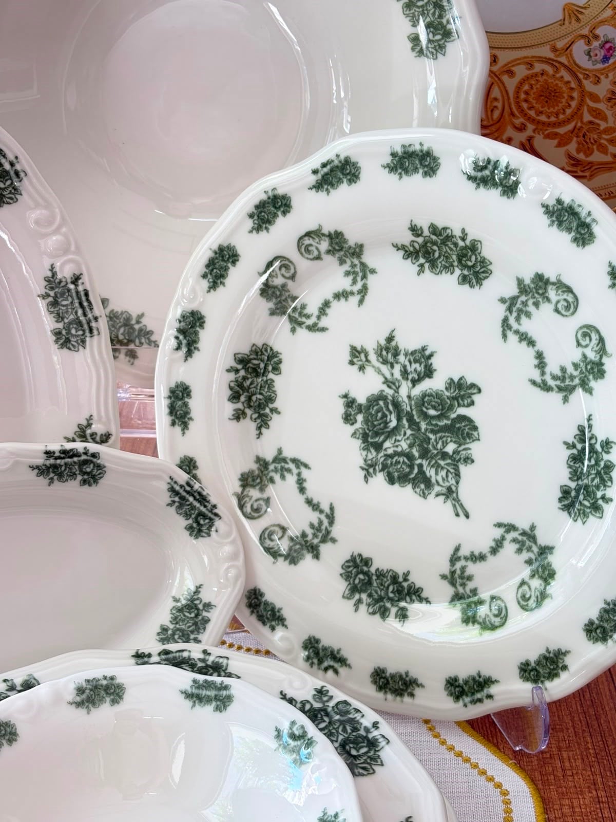 Yemek Takımı 29 Parça 6 Kişilik Flowers Green
