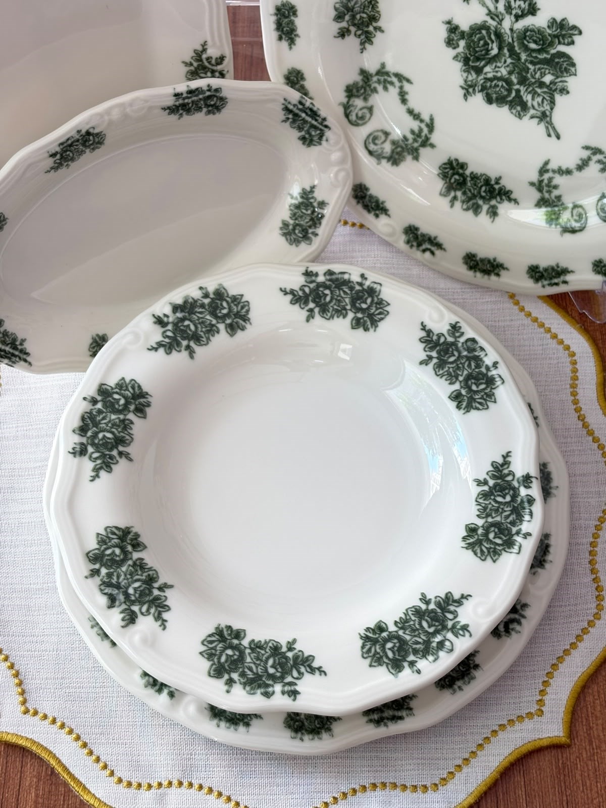 Yemek Takımı 29 Parça 6 Kişilik Flowers Green