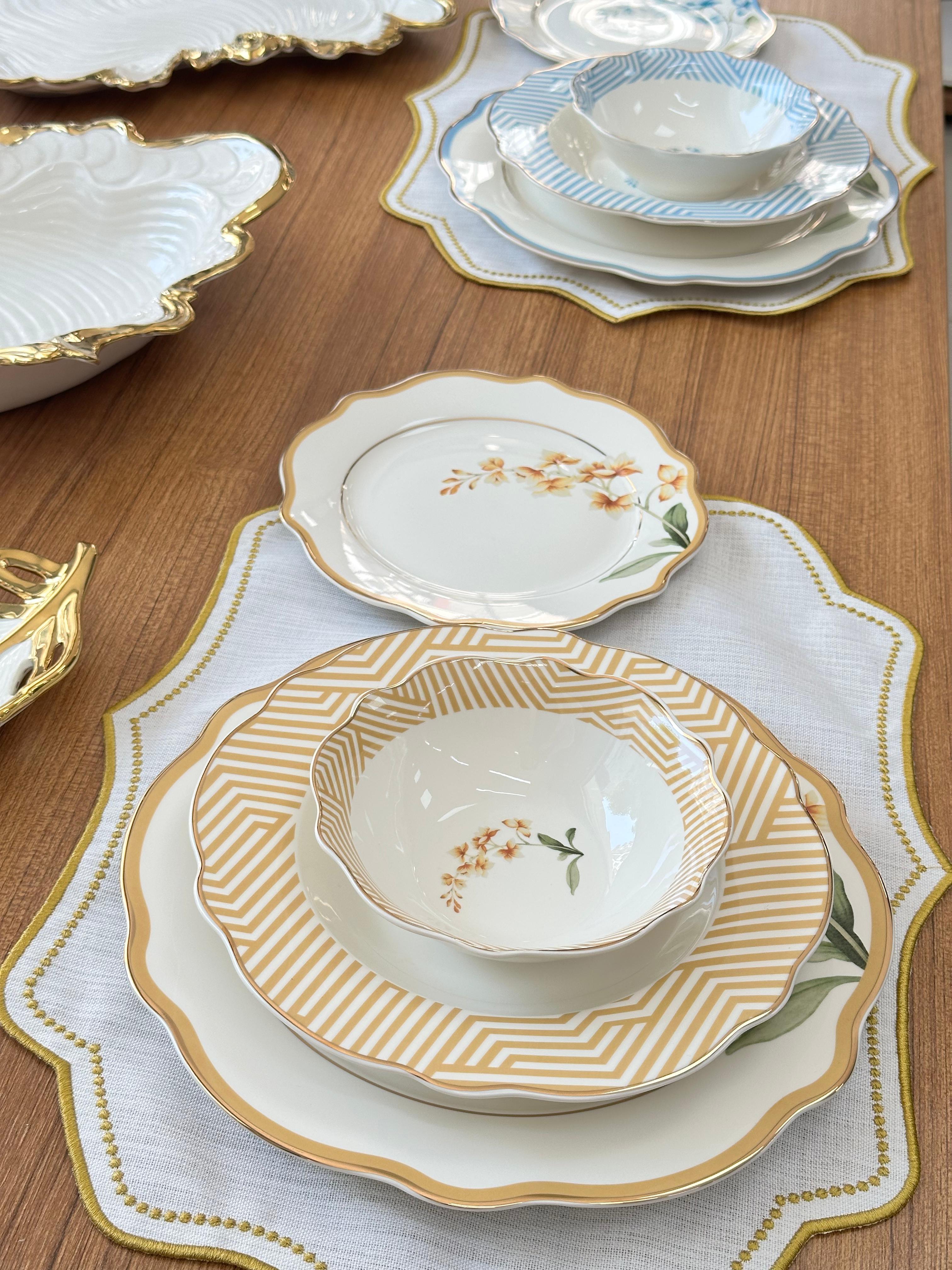 Yemek Takımı 33 Parça 6 Kişilik Colorful Garden