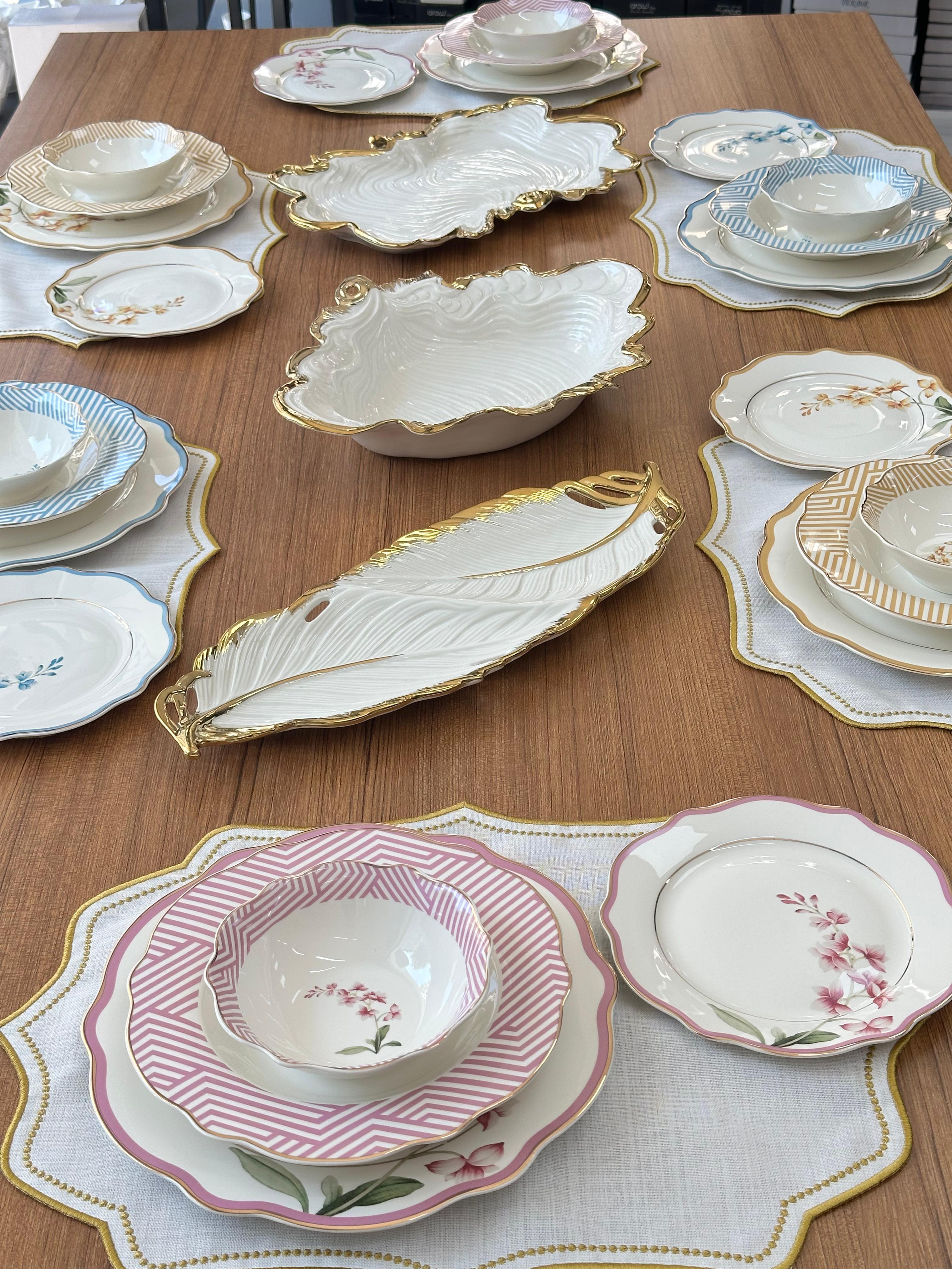 Yemek Takımı 33 Parça 6 Kişilik Colorful Garden