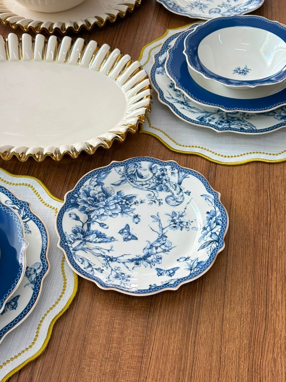 Yemek Takımı 35 Parça 6 Kişilik Blue Life - Daisy