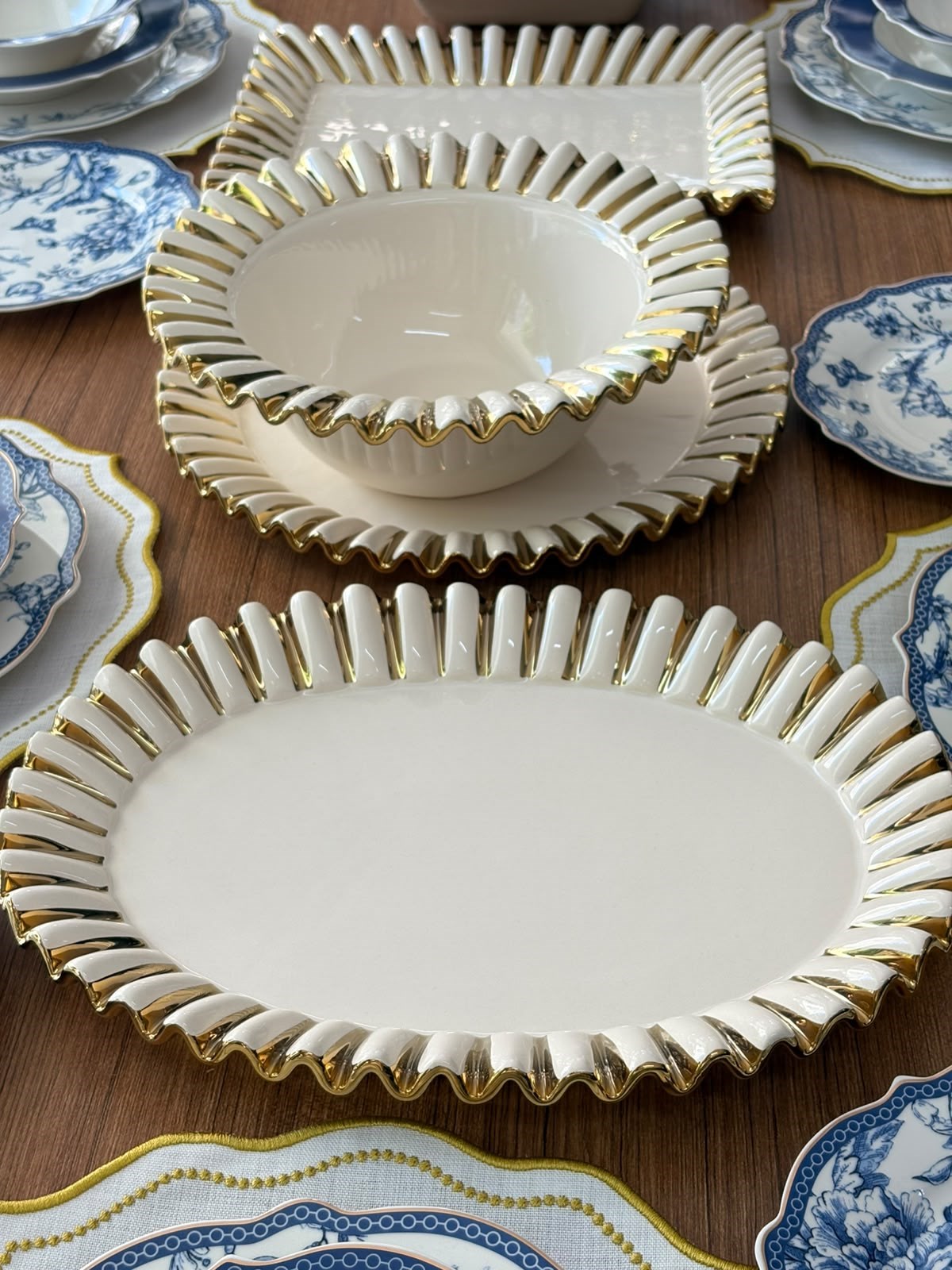 Yemek Takımı 35 Parça 6 Kişilik Blue Life - Daisy