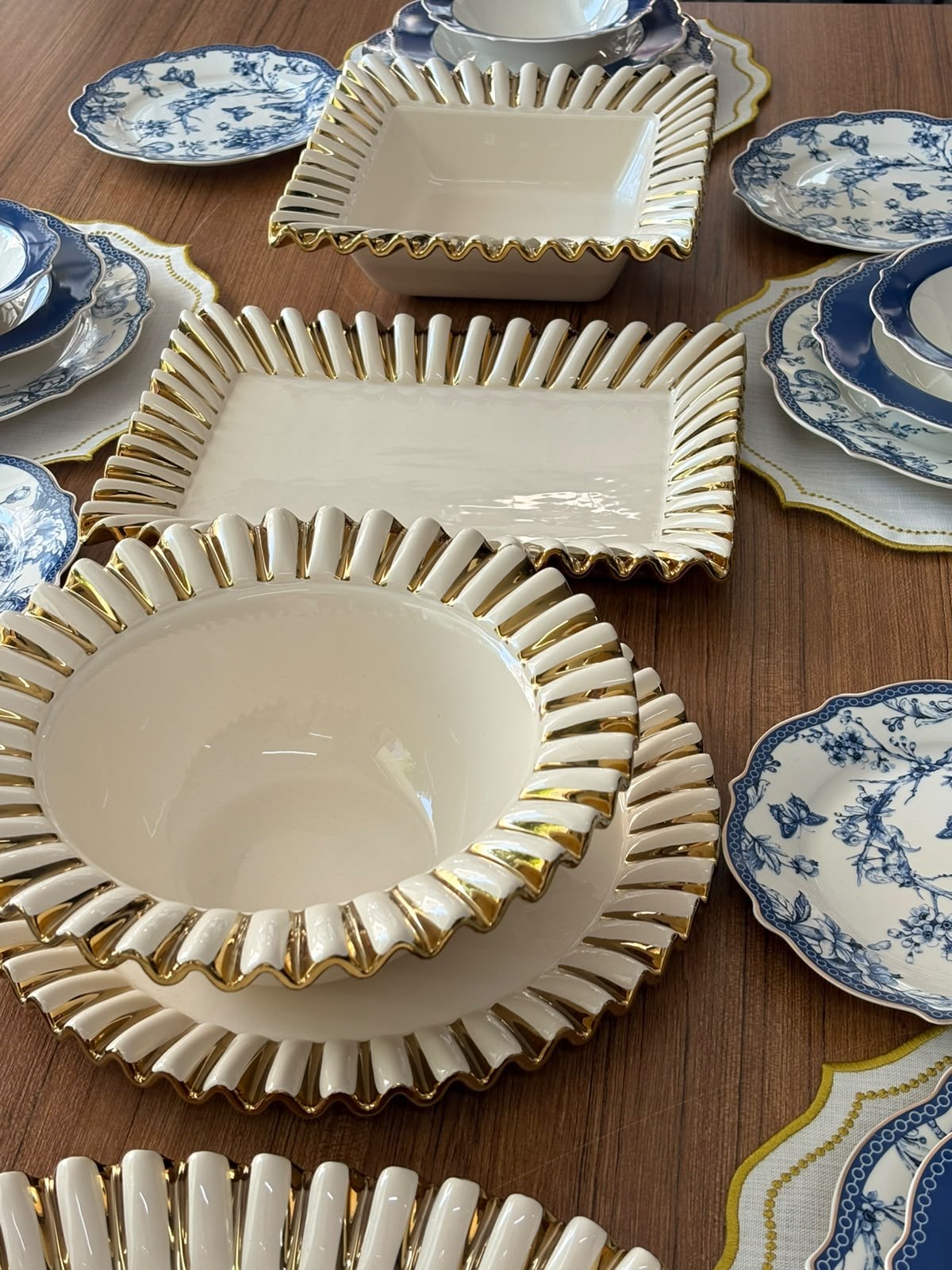 Yemek Takımı 35 Parça 6 Kişilik Blue Life - Daisy