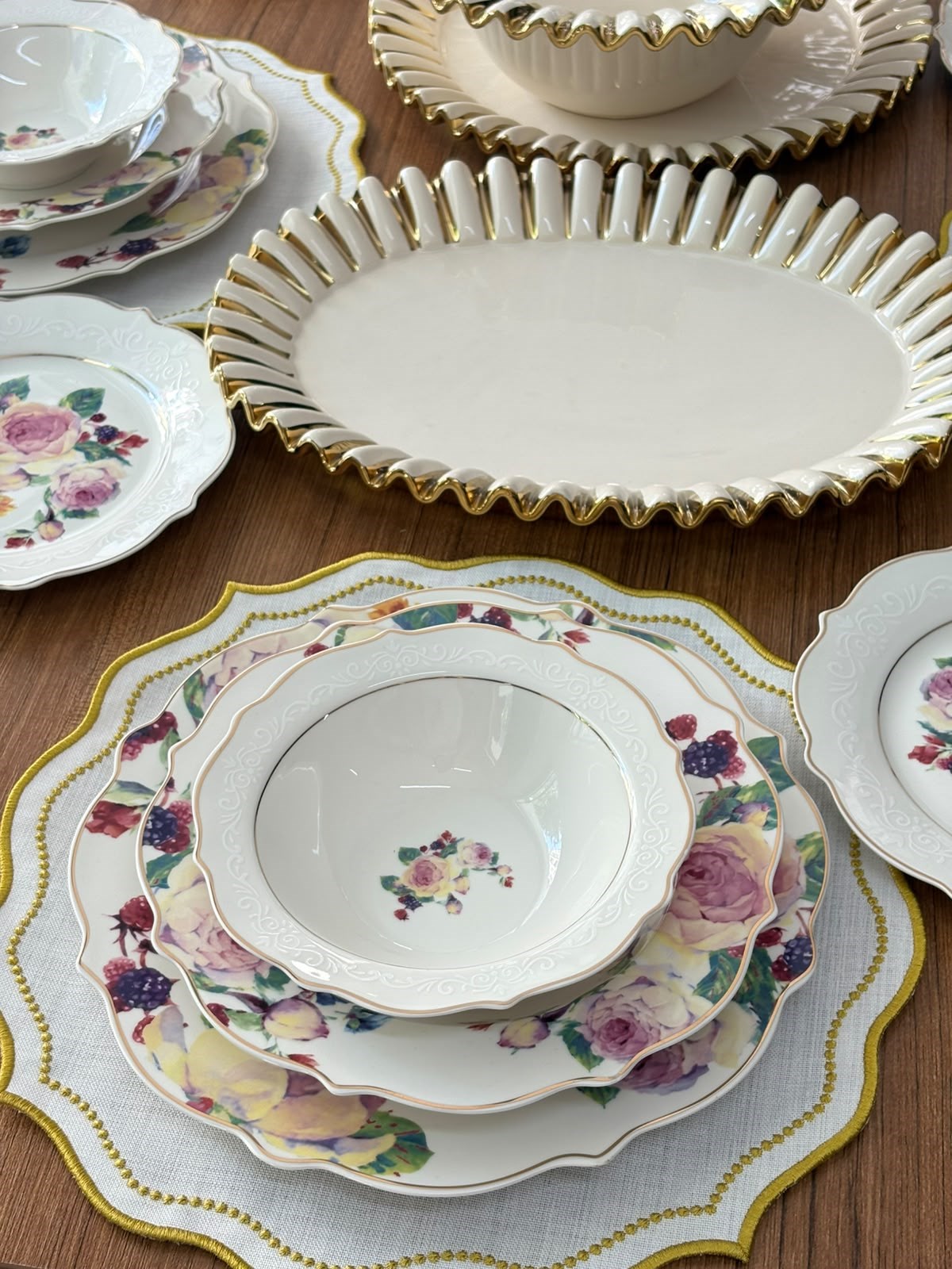 Yemek Takımı 35 Parça 6 Kişilik Rosabella - Daisy