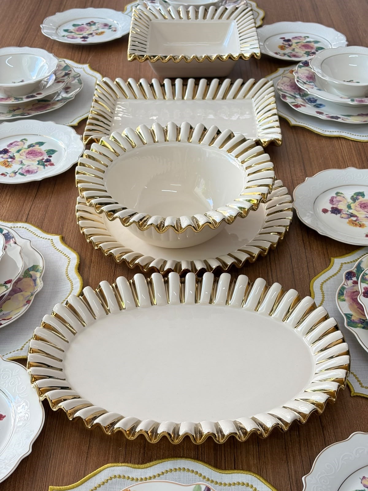 Yemek Takımı 35 Parça 6 Kişilik Rosabella - Daisy