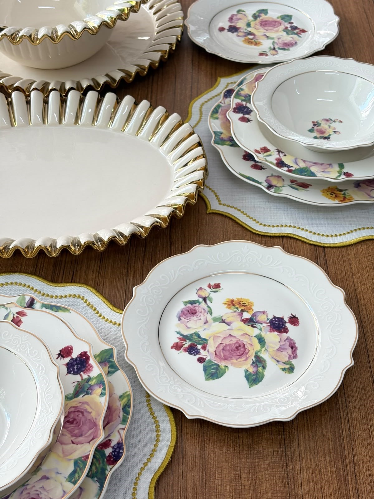Yemek Takımı 35 Parça 6 Kişilik Rosabella - Daisy