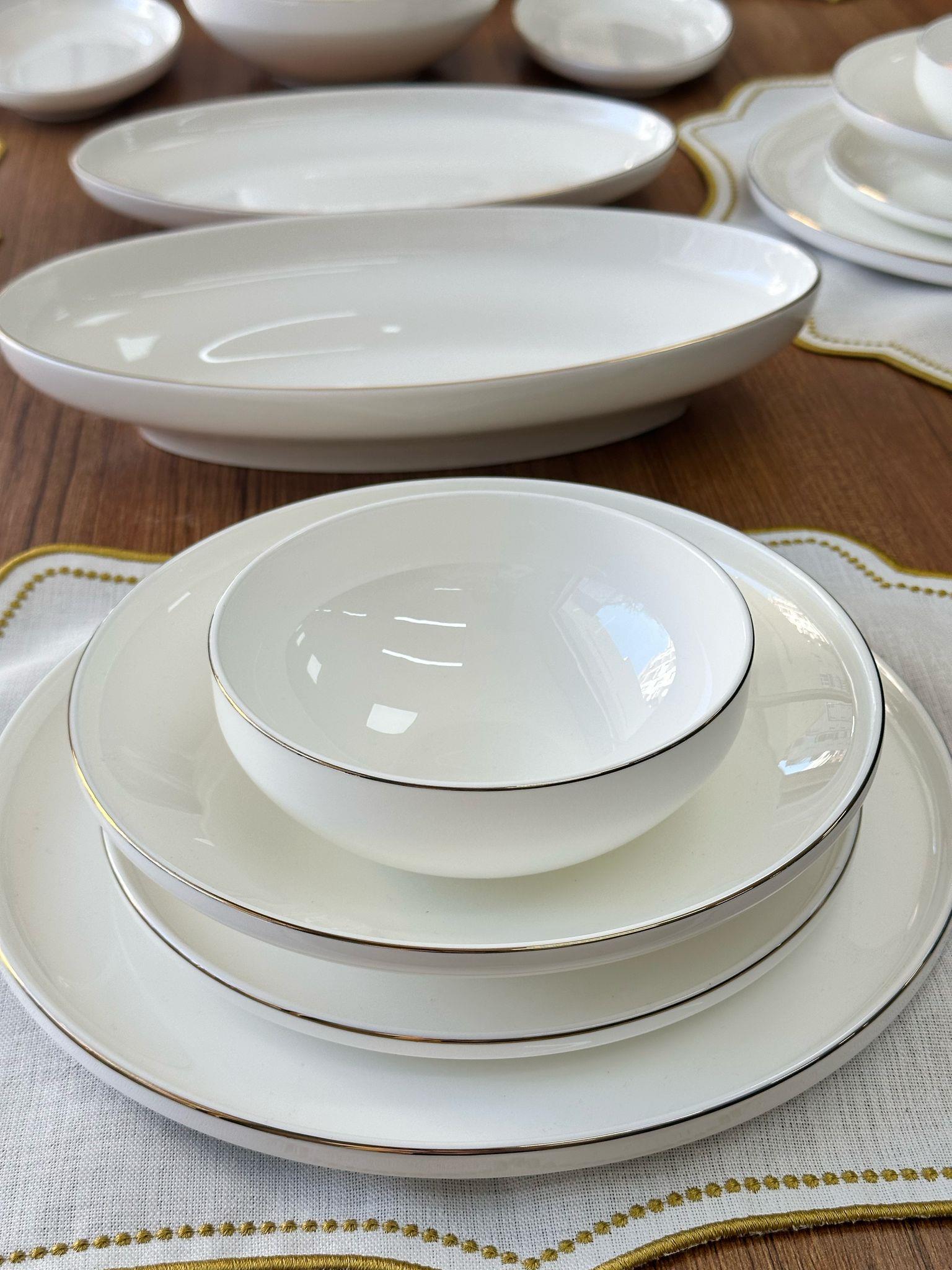 Yemek Takımı 37 Parça 6 Kişilik Bella Gold