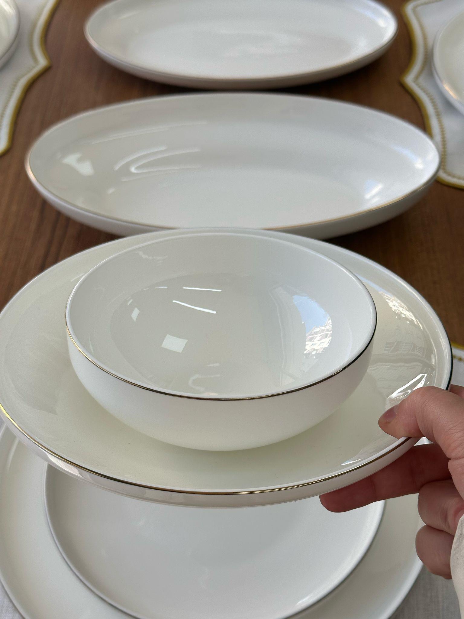 Yemek Takımı 37 Parça 6 Kişilik Bella Gold